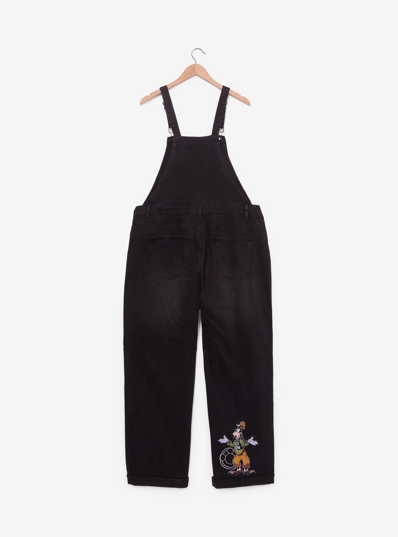 Disney Kingdom Hearts Logo Women's Plus Size Overalls - BoxLunch Exclusive, , hi-res