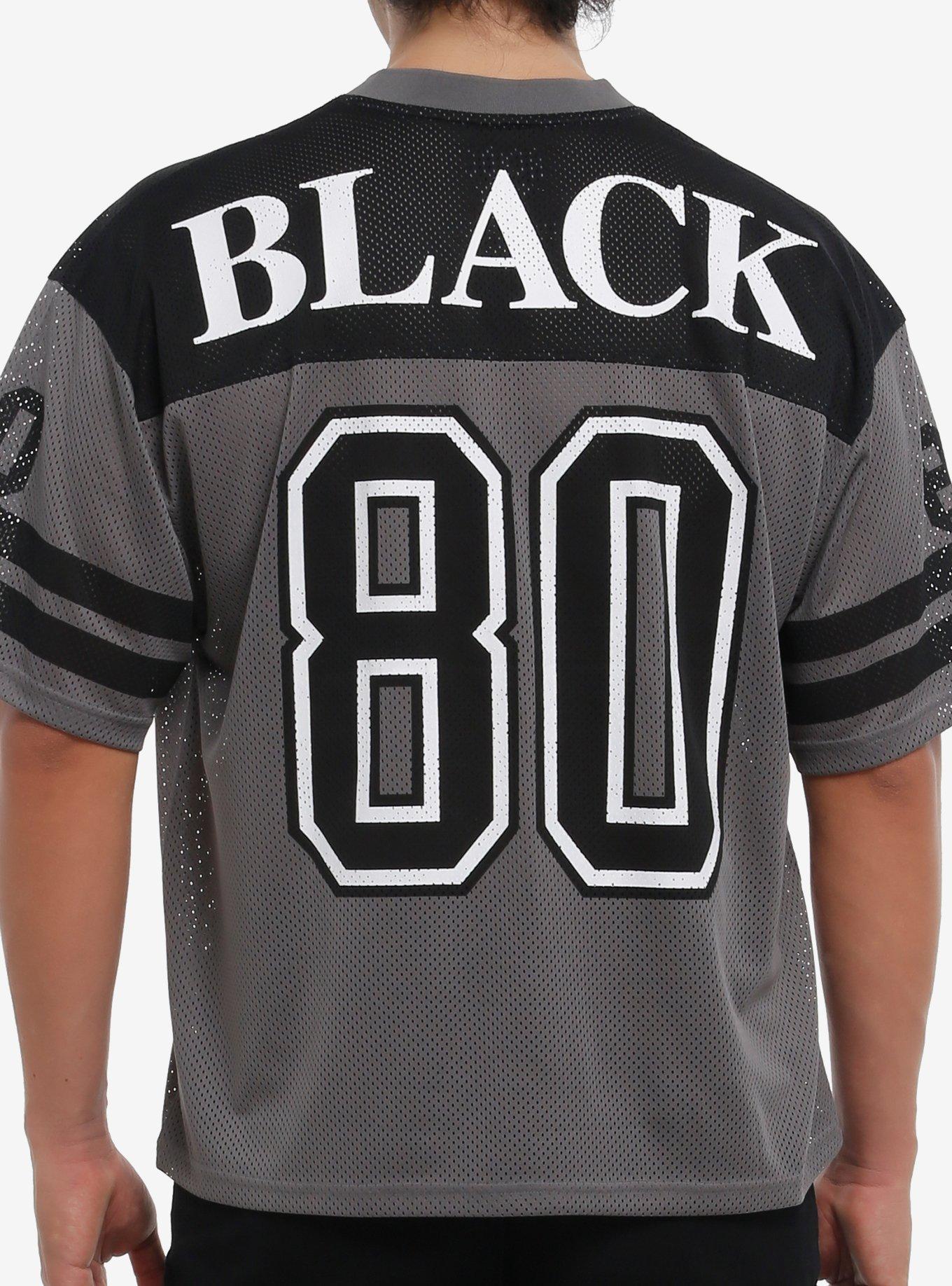 AC/DC Back In Black Football Jersey, , hi-res