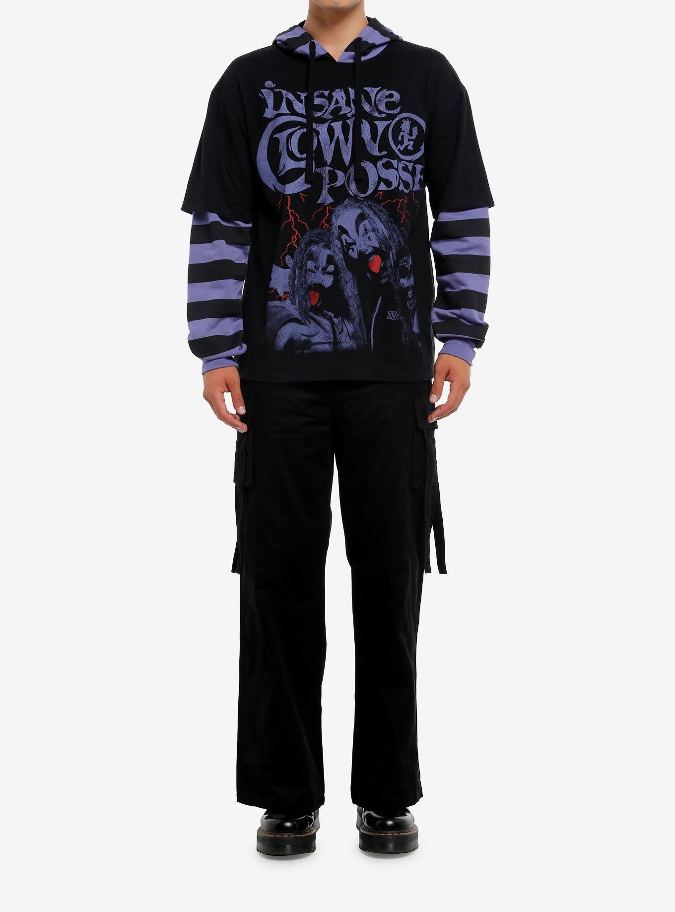 Insane Clown Posse Lightning Portrait Twofer Hoodie, , hi-res