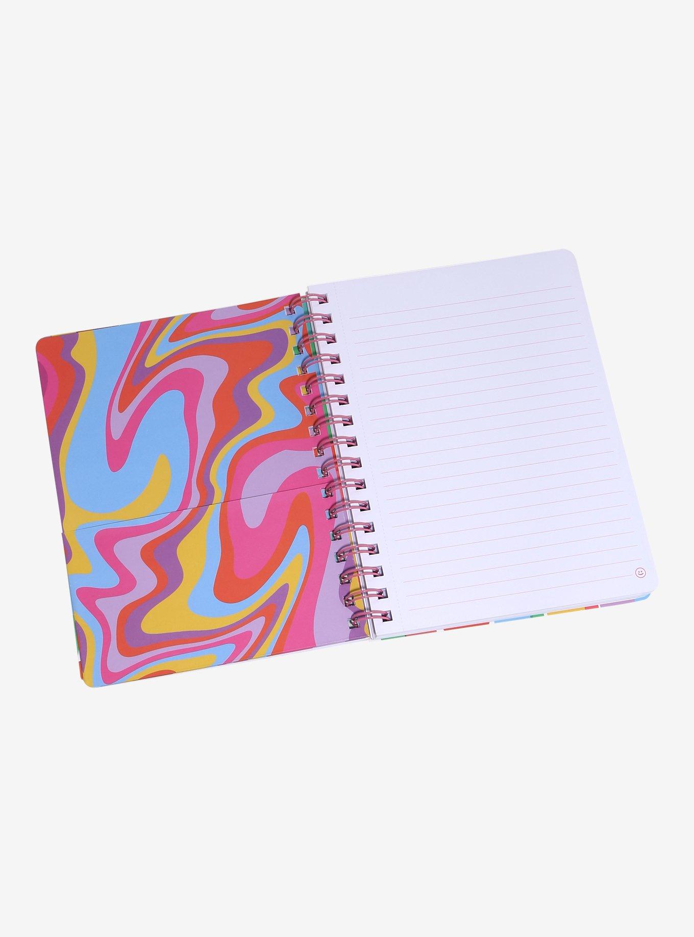 Pipsticks Colorful Mushrooms Spiral Notebook, , alternate