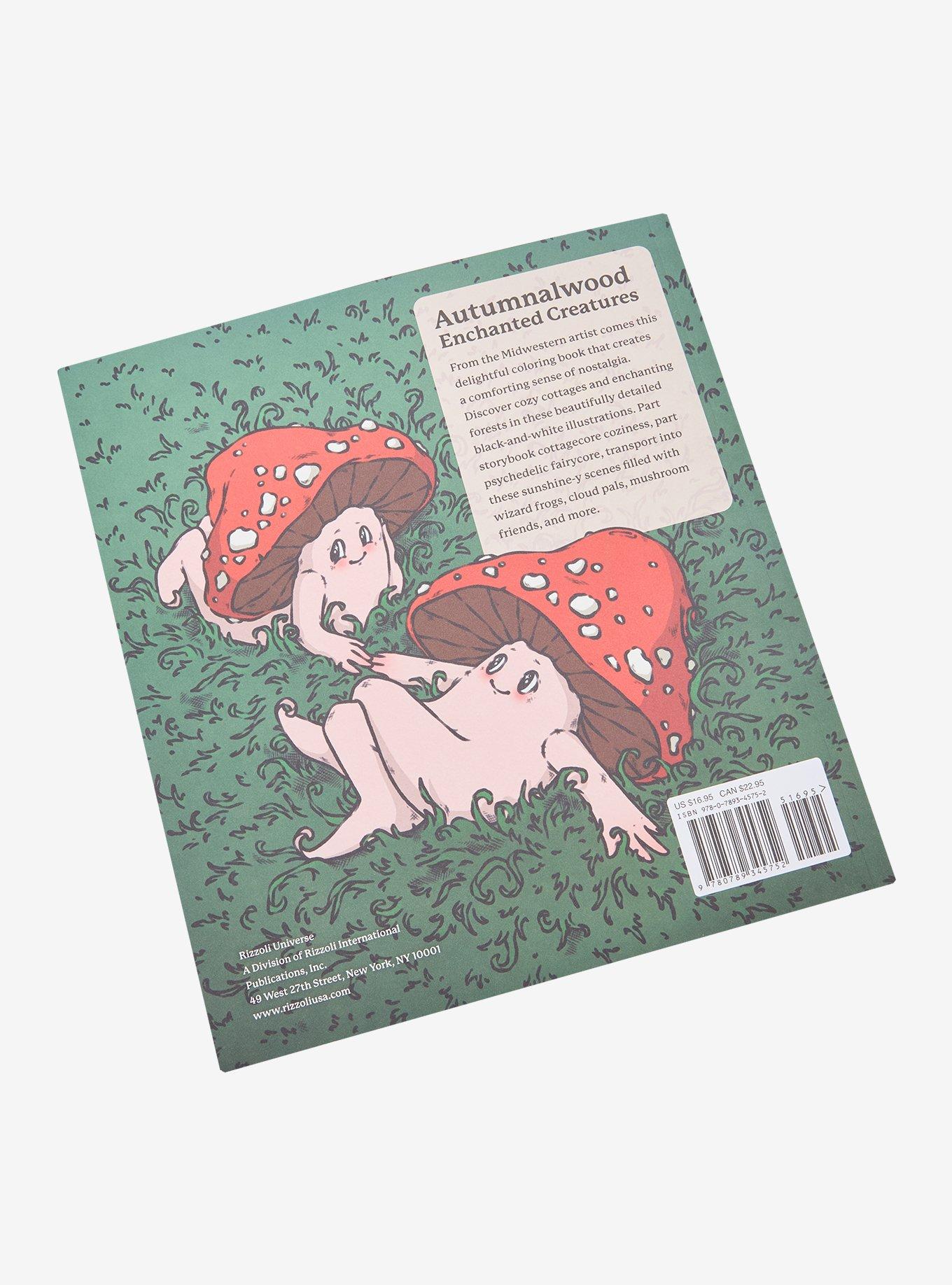 Autumnalwood Enchanted Creatures Coloring Book, , alternate