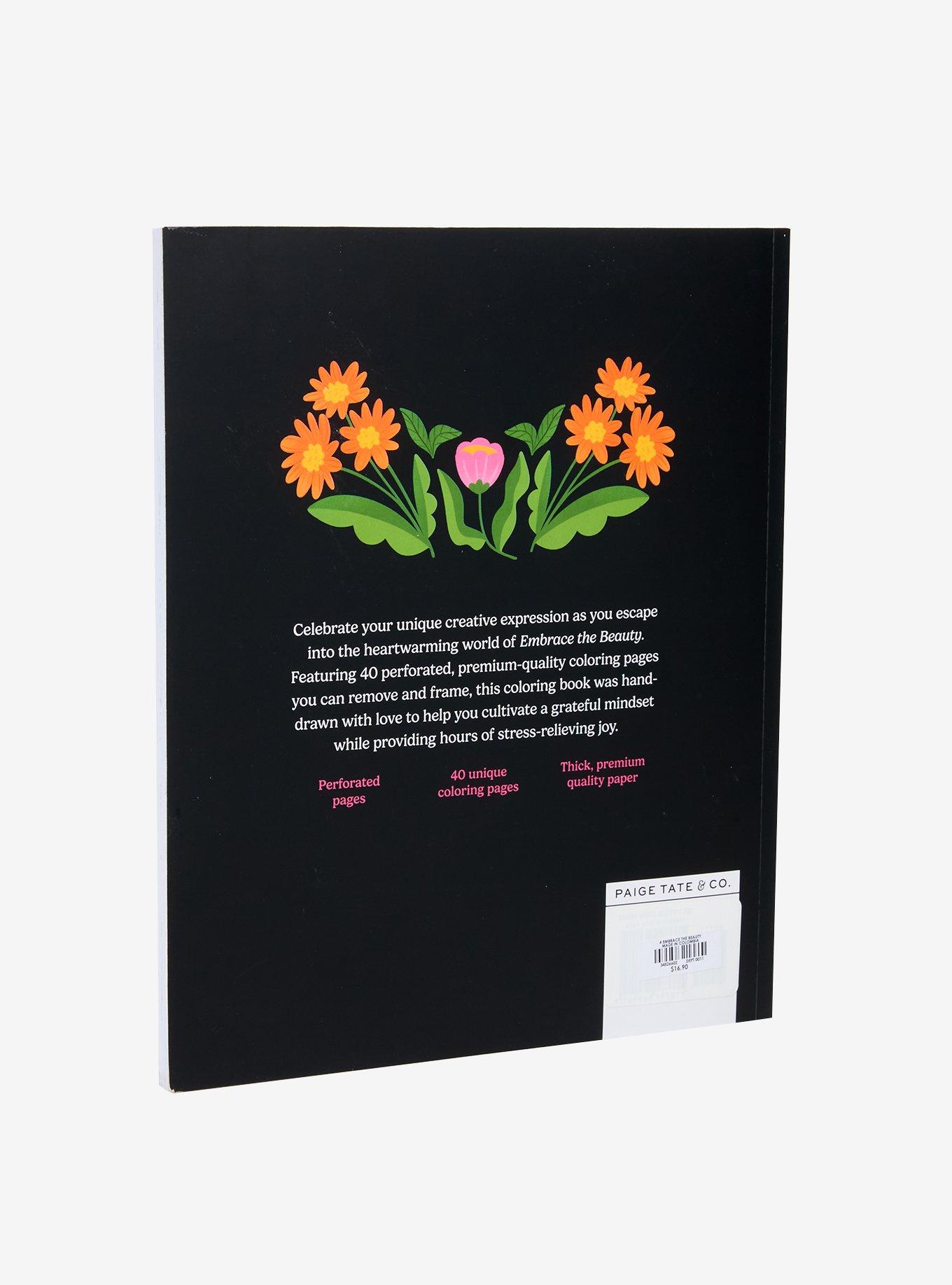 Embrace The Beauty Inspirational Coloring Book, , alternate