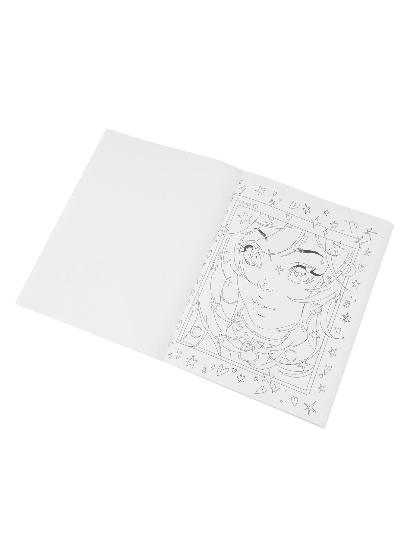 Modern Manga Coloring Book, , alternate