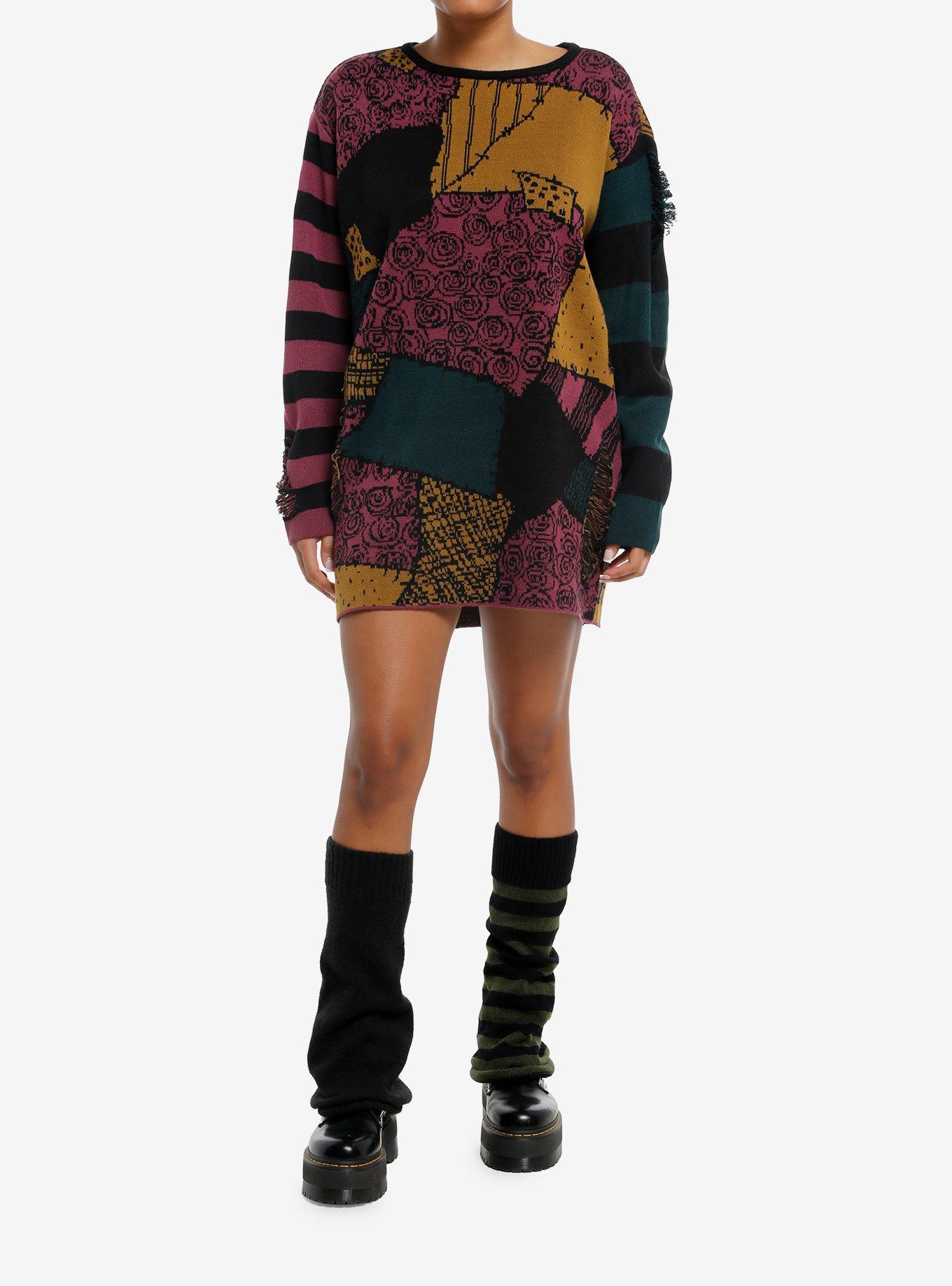 Her Universe The Nightmare Before Christmas Sally Sweater Dress, , hi-res