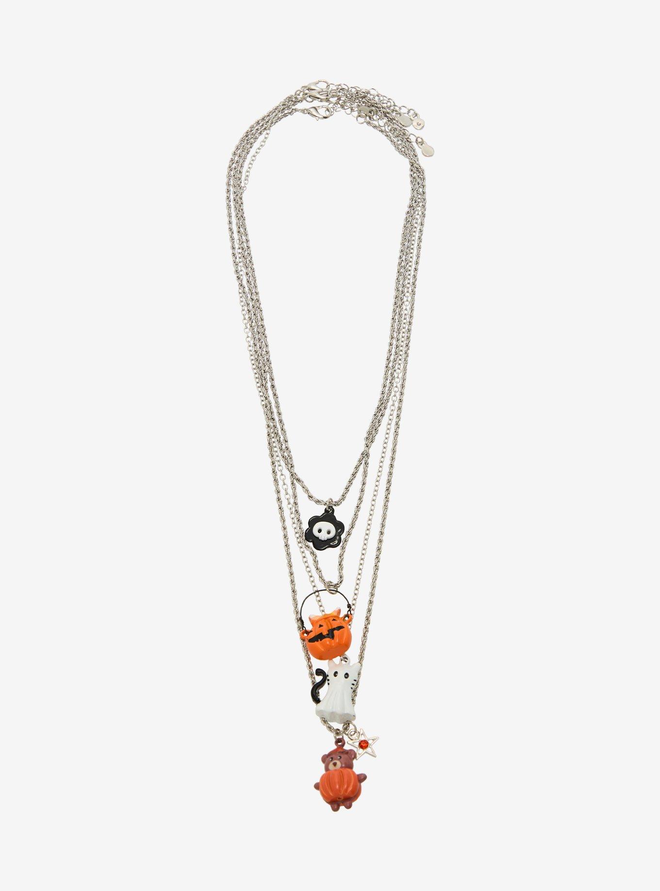 Thorn & Fable Halloween Critters Necklace Set, , hi-res