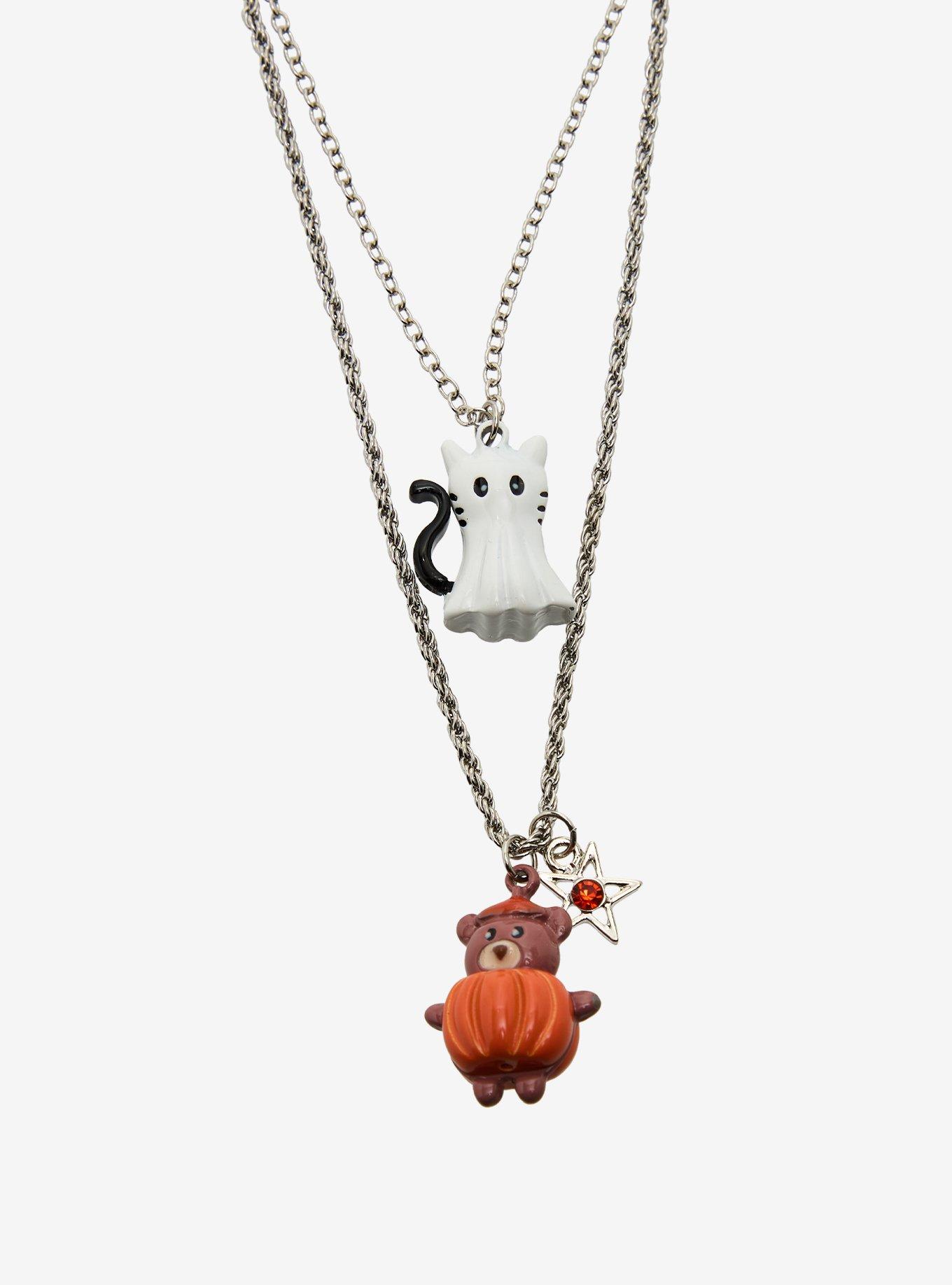 Thorn & Fable Halloween Critters Necklace Set, , alternate
