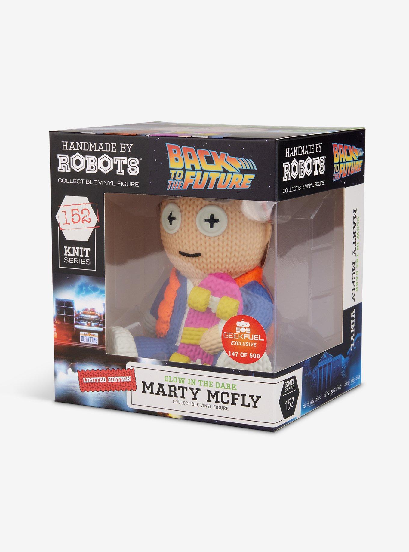 Back to the Future Marty Skateboard 152 Limited Edition Glow In The Dark Handmade by Robots Vinyl Figure, , alternate