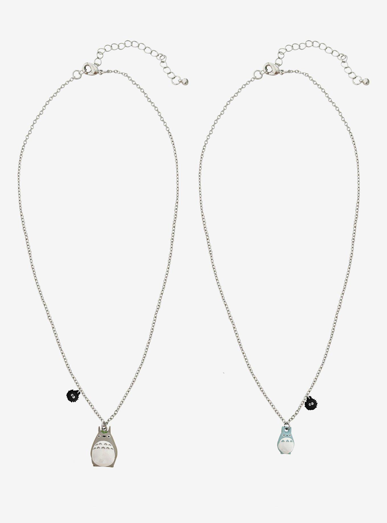 Studio Ghibli® My Neighbor Totoro Charm & Soot Sprite Best Friend Necklace Set, , hi-res