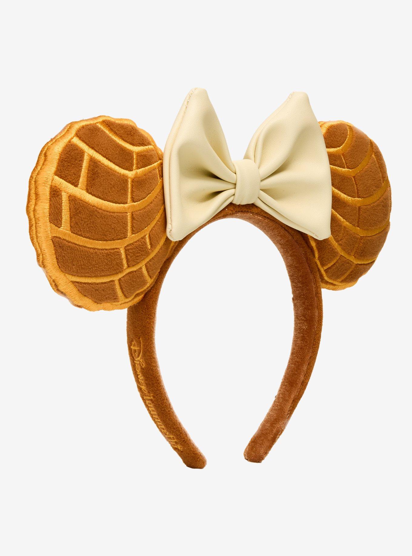 Loungefly Minnie Mouse Concha Ears — BoxLunch Exclusive, , hi-res