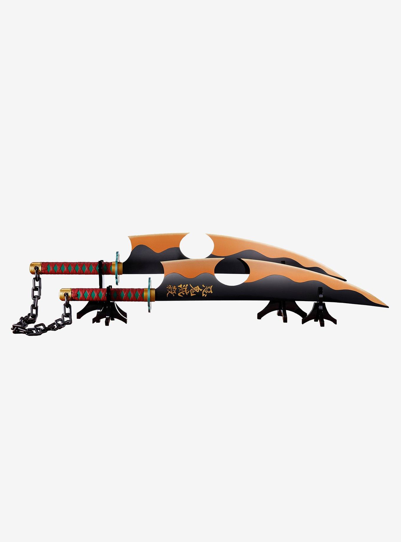 Bandai Spirits Demon Slayer: Kimetsu no Yaiba Proplica Tengen Uzui's Nichirin Swords, , hi-res