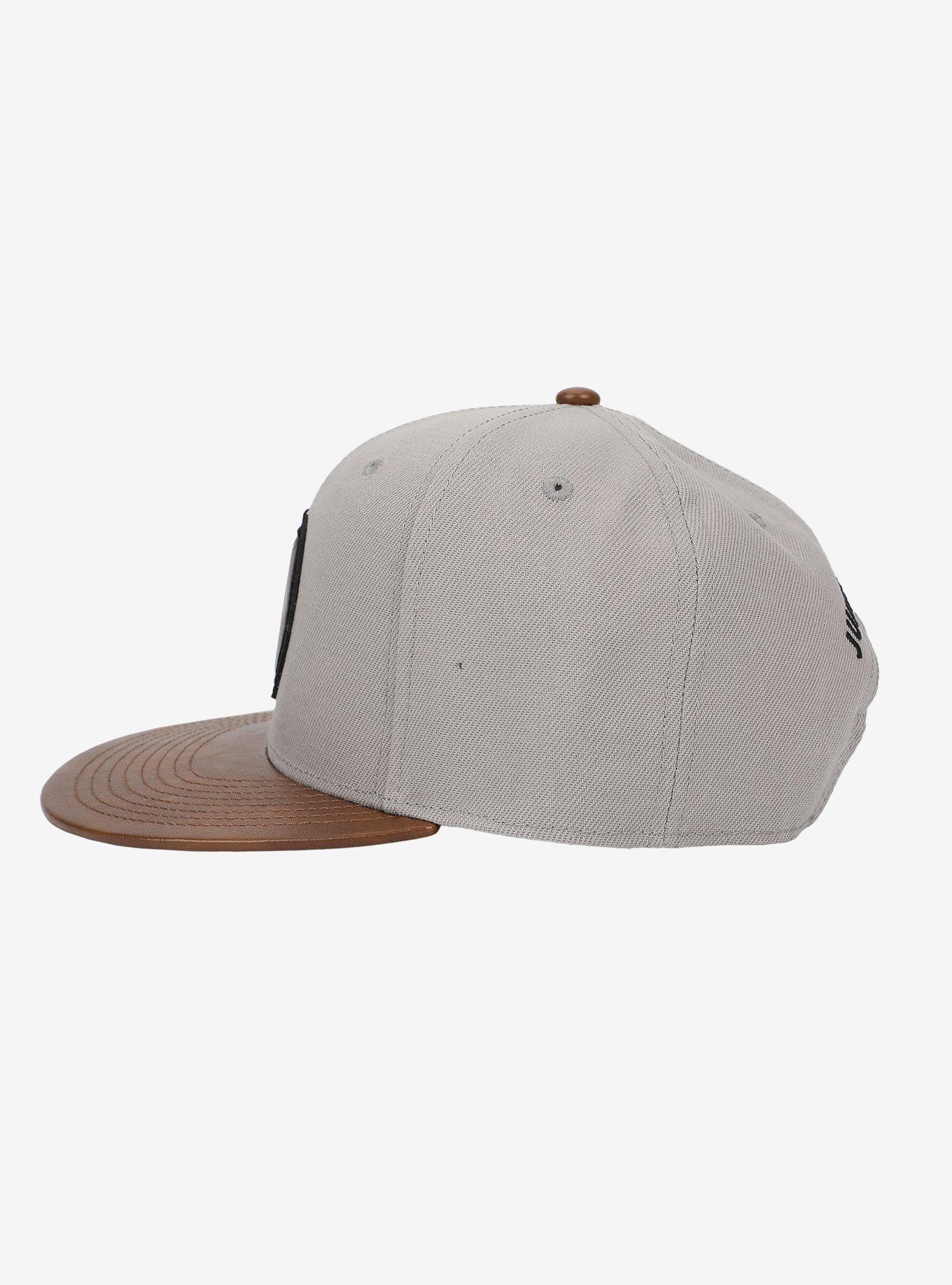 Jurassic Park Logo Patch Snapback Hat, , hi-res