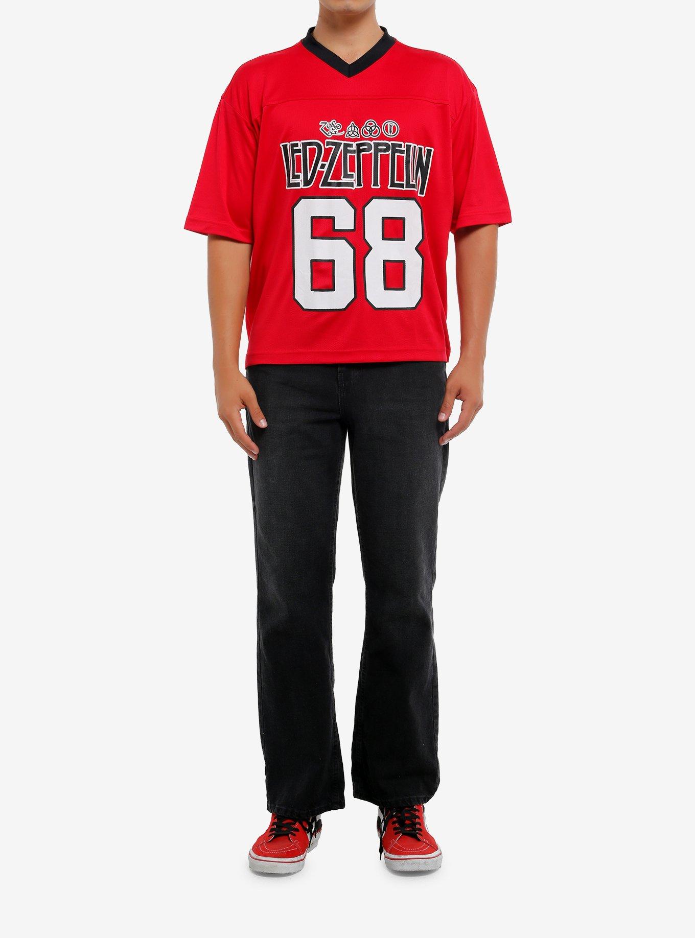 Led Zeppelin Red Football Jersey, , hi-res