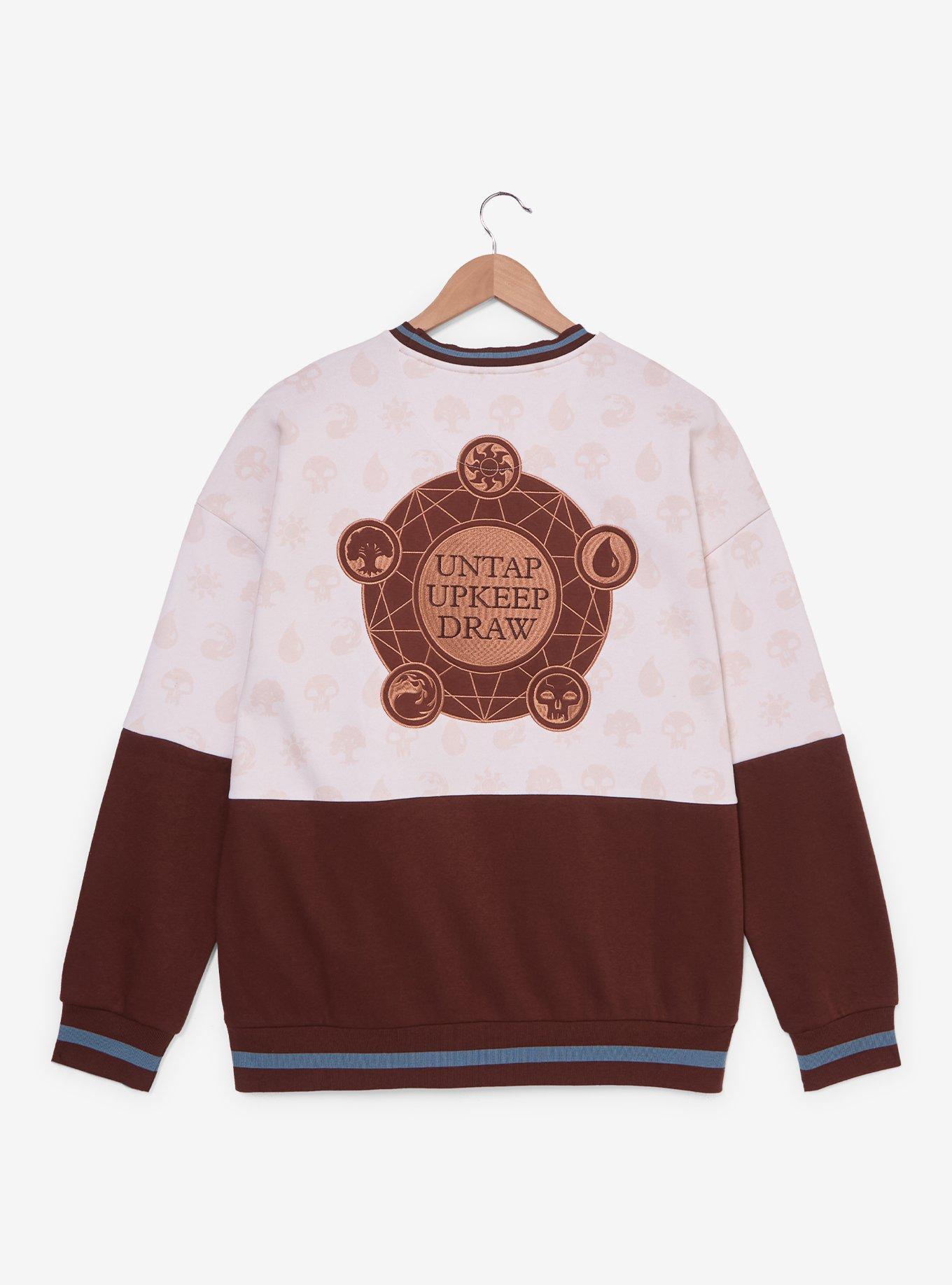 Magic: The Gathering Panel Crewneck — BoxLunch Exclusive, , hi-res