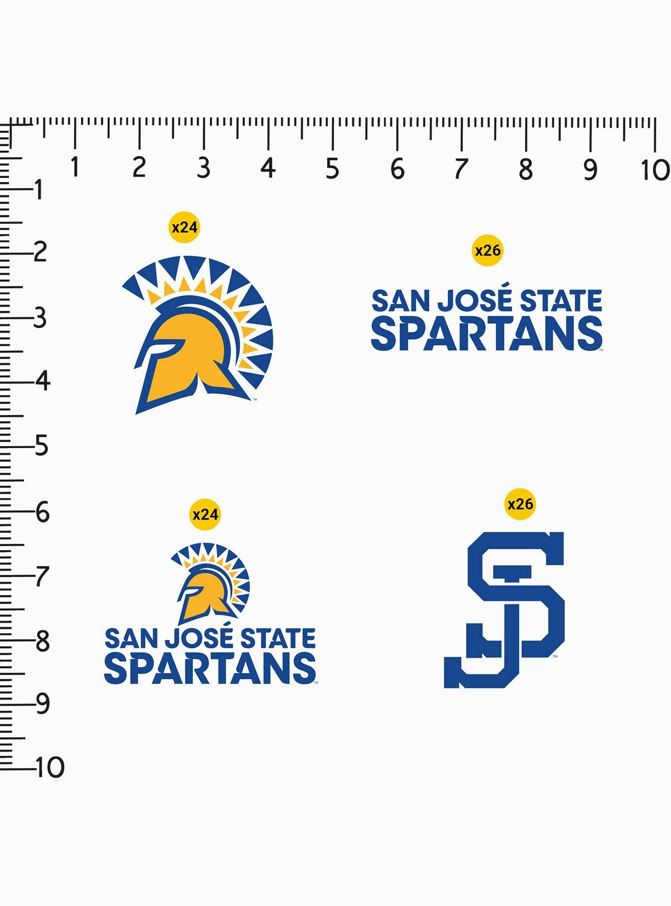San Jose State University Spartans 100 Ct. Sticker Pack, , alternate