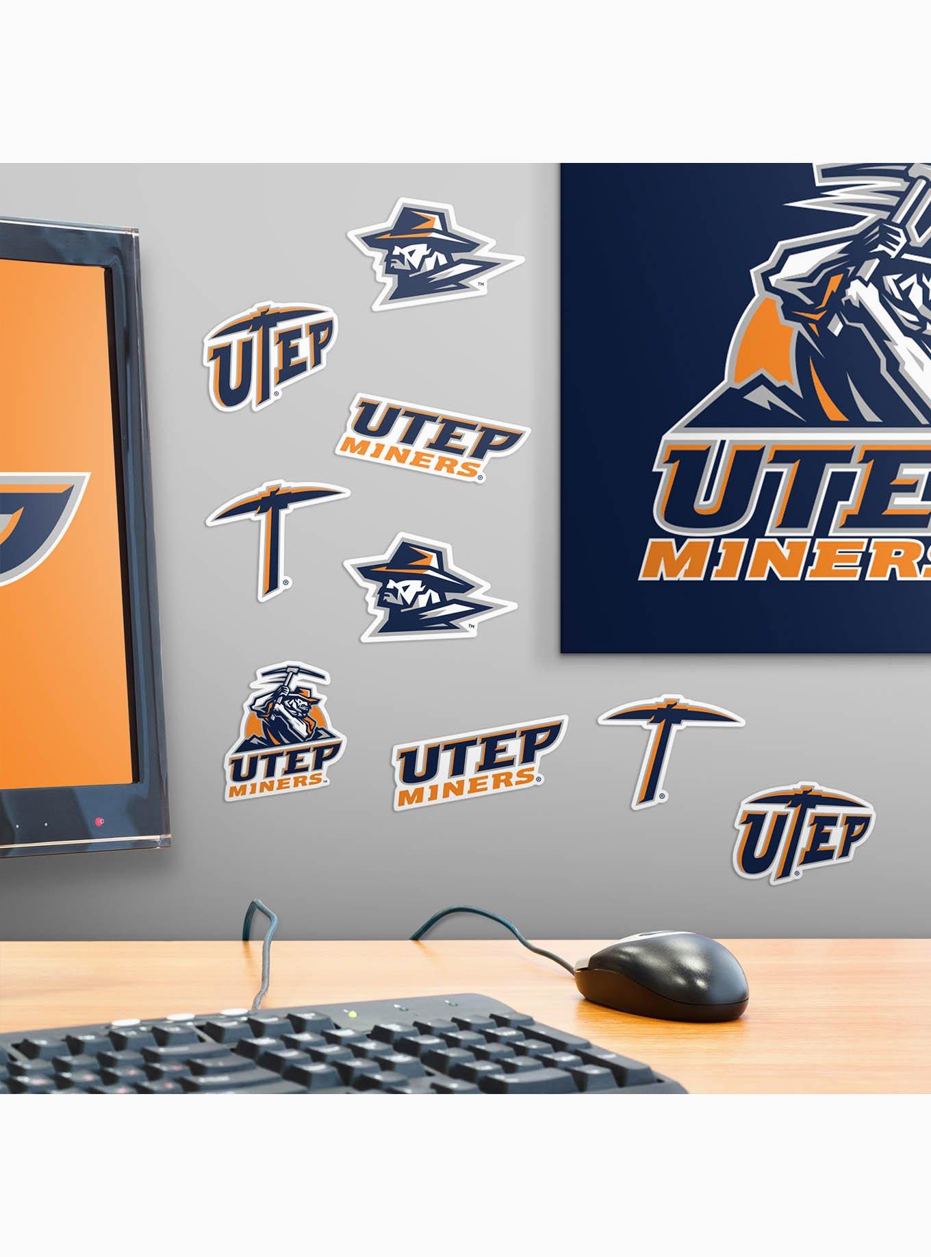 University Of Texas At El Paso UTEP Miners 100 Ct. Sticker Pack, , alternate