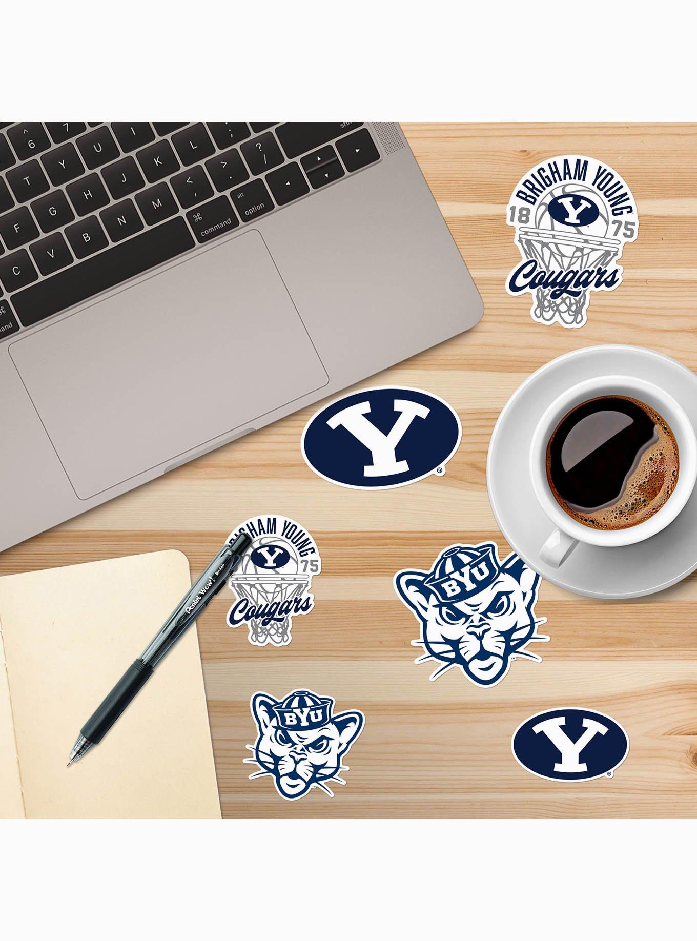 Brigham Young University BYU 100 Ct. Sticker Pack, , alternate