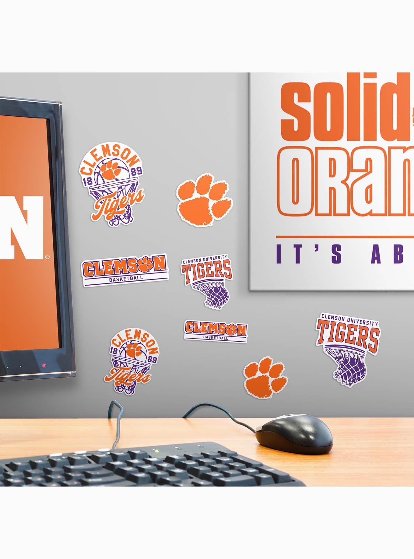 Clemson University Tigers Basketball 100 Ct. Sticker Pack, , alternate