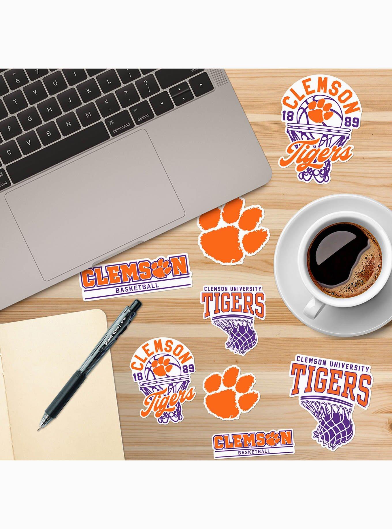 Clemson University Tigers Basketball 100 Ct. Sticker Pack, , alternate