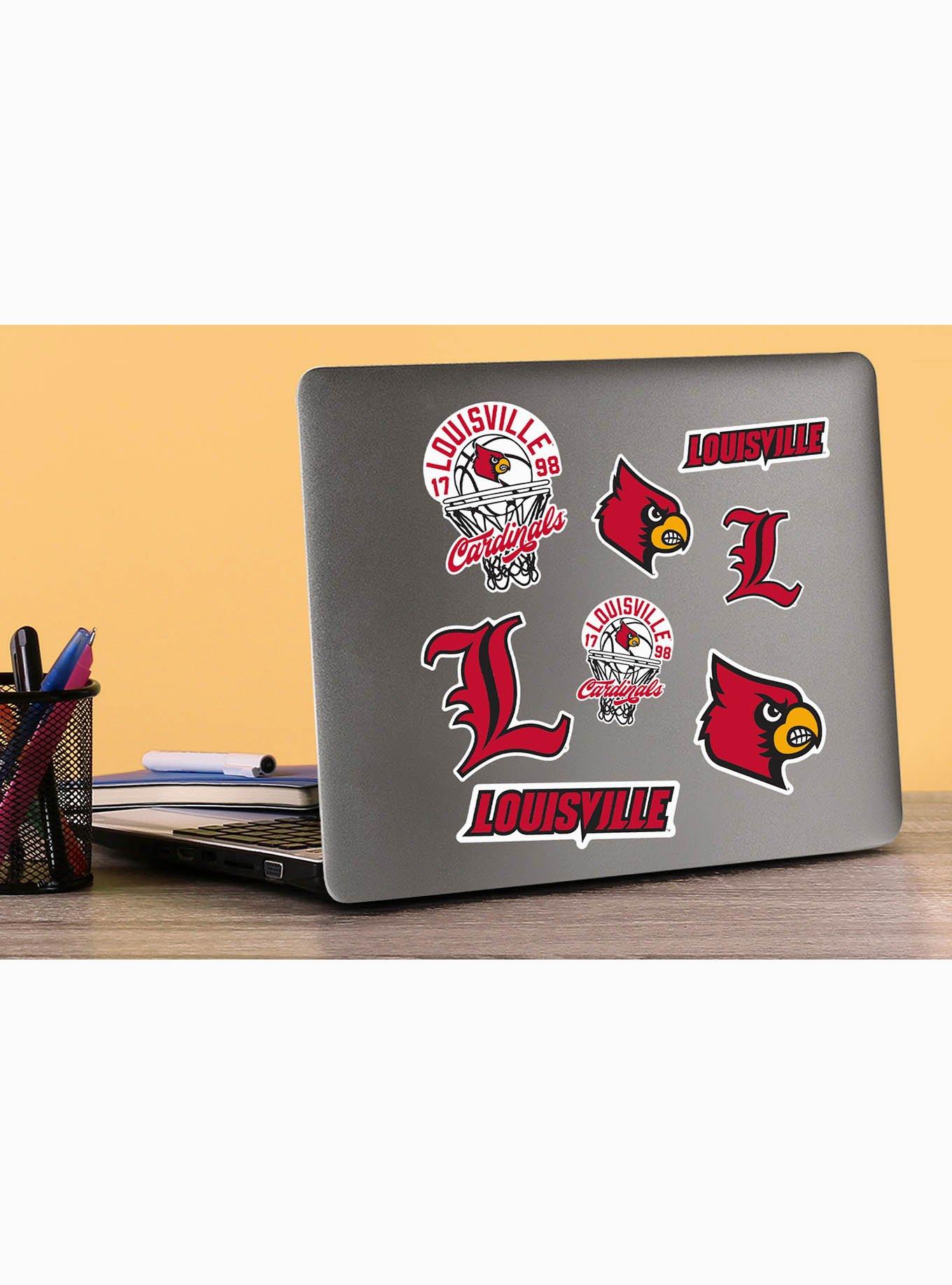 University Of Louisville Cardinals Basketball 100 Ct. Sticker Pack, , hi-res