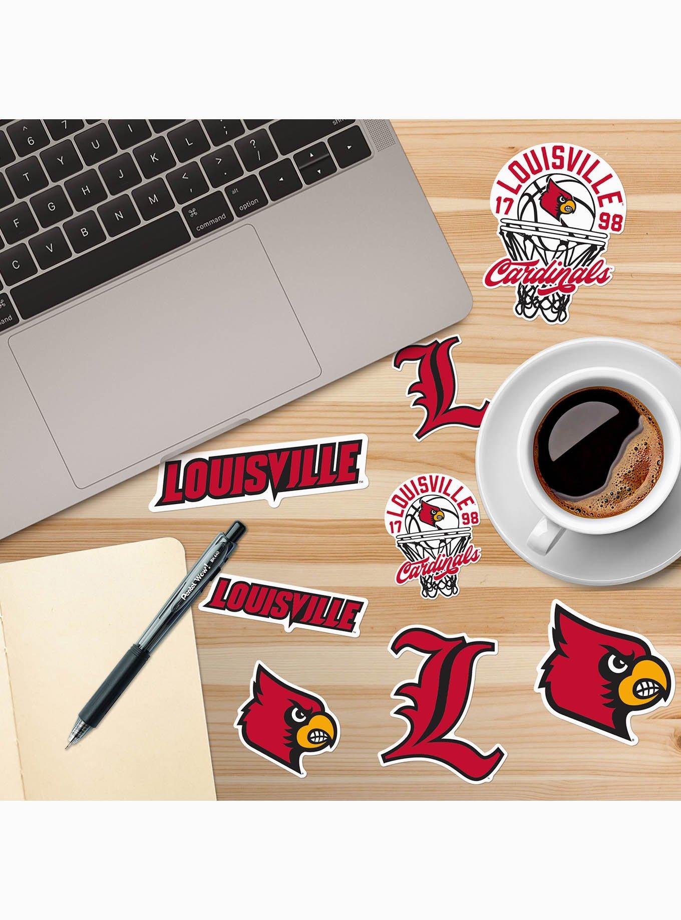 University Of Louisville Cardinals Basketball 100 Ct. Sticker Pack, , alternate