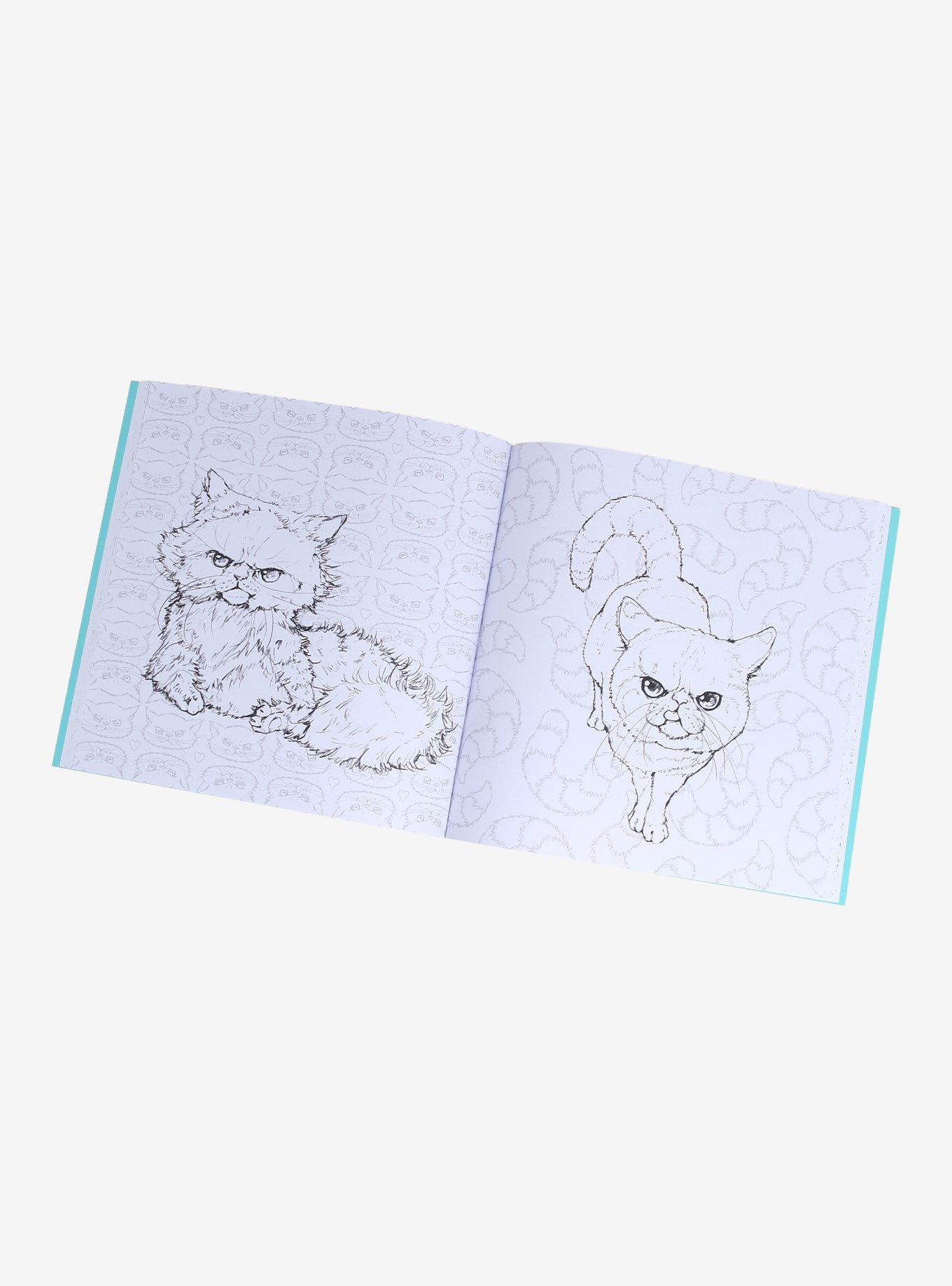 Pop Manga Catitude Coloring Book, , hi-res
