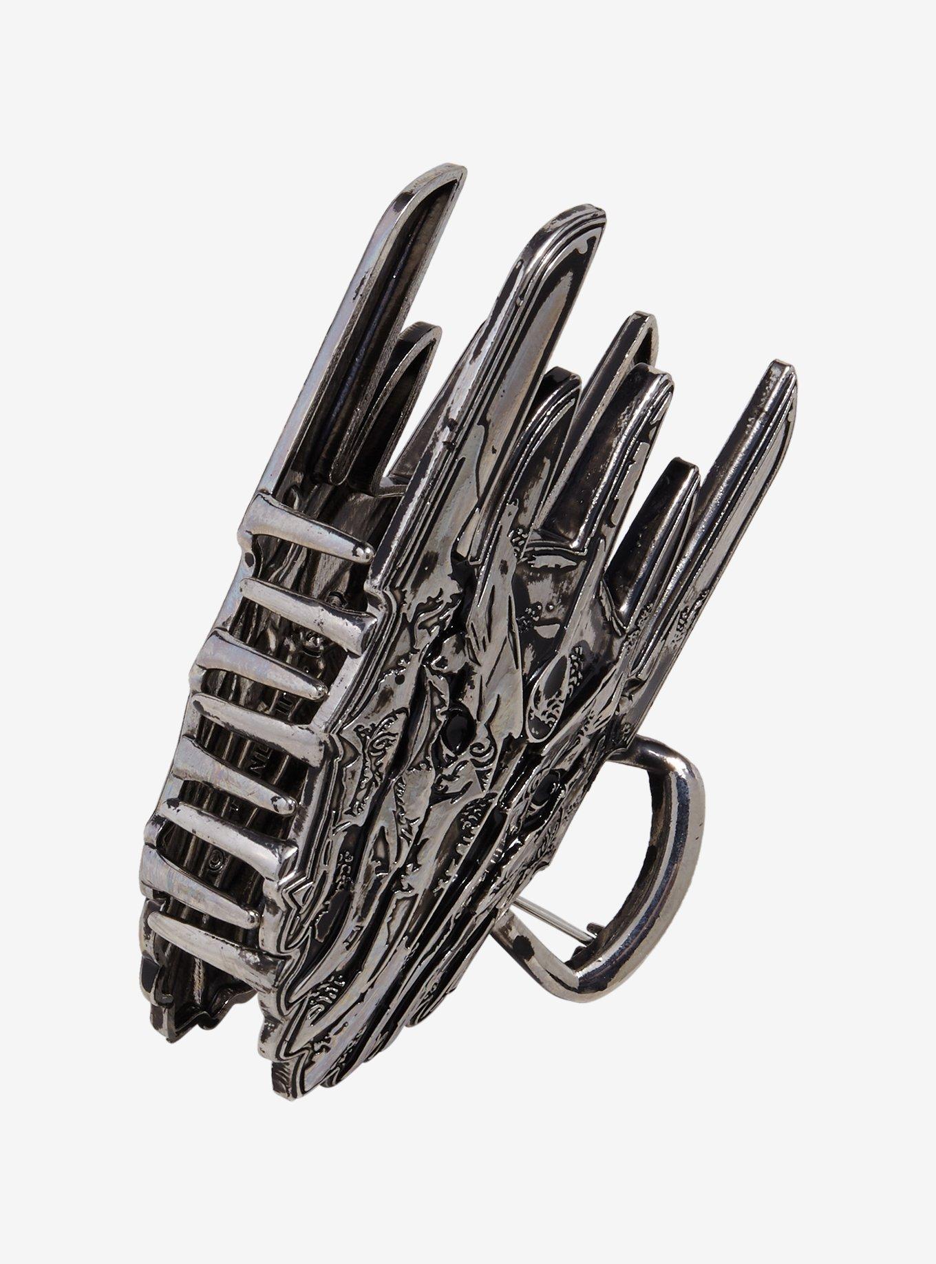 The Lord Of The Rings Sauron Helmet Claw Hair Clip, , alternate