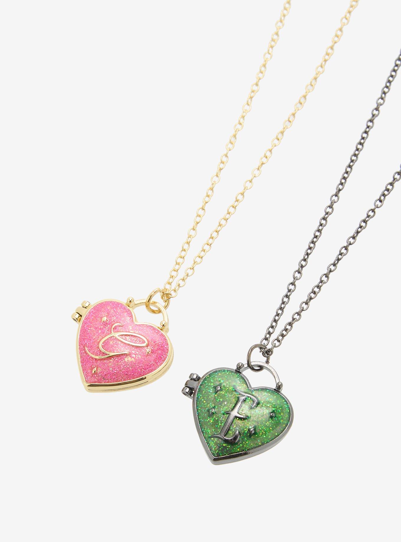 Wicked Glinda & Elphaba Best Friend Locket Necklace Set, , alternate