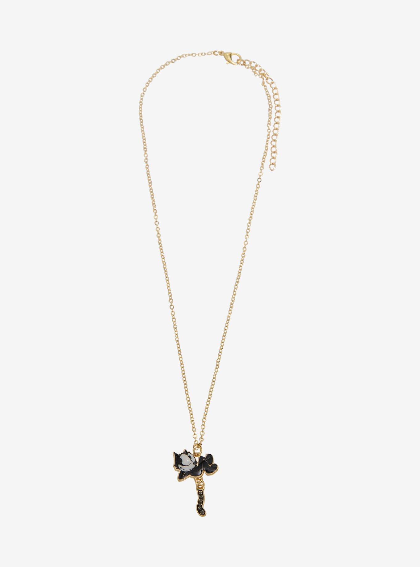 Felix The Cat Dangle Pendant Necklace, , hi-res