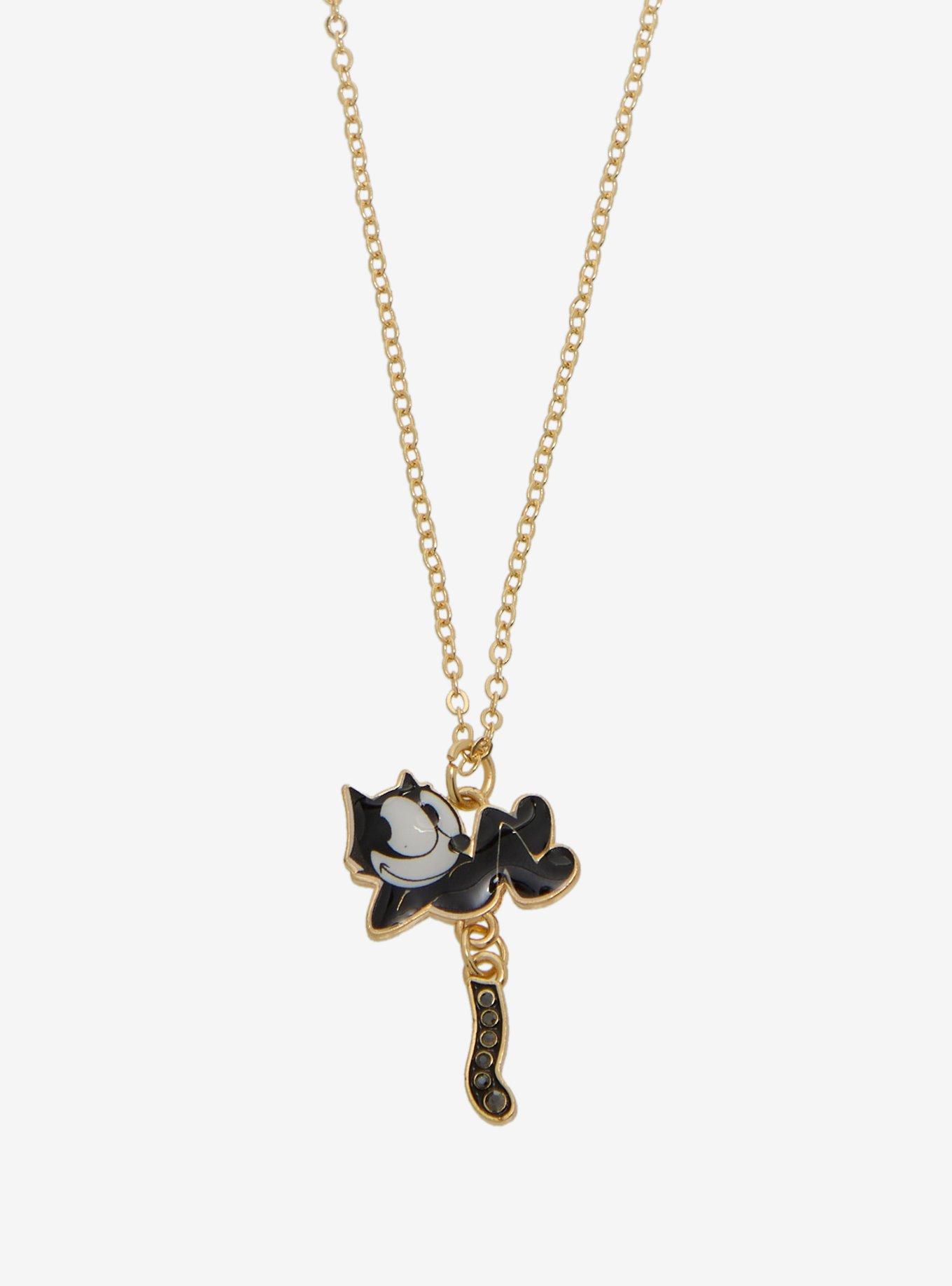 Felix The Cat Dangle Pendant Necklace, , alternate
