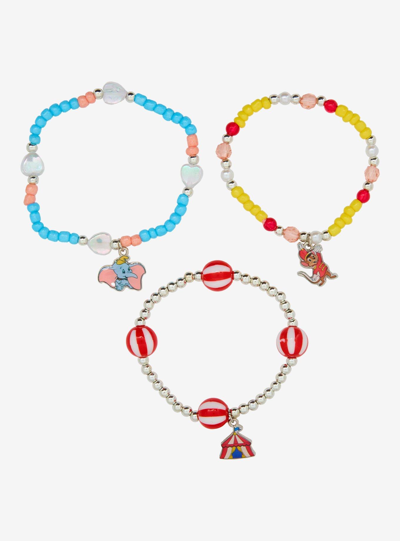 Disney Dumbo Character Bead Bracelet Set, , hi-res