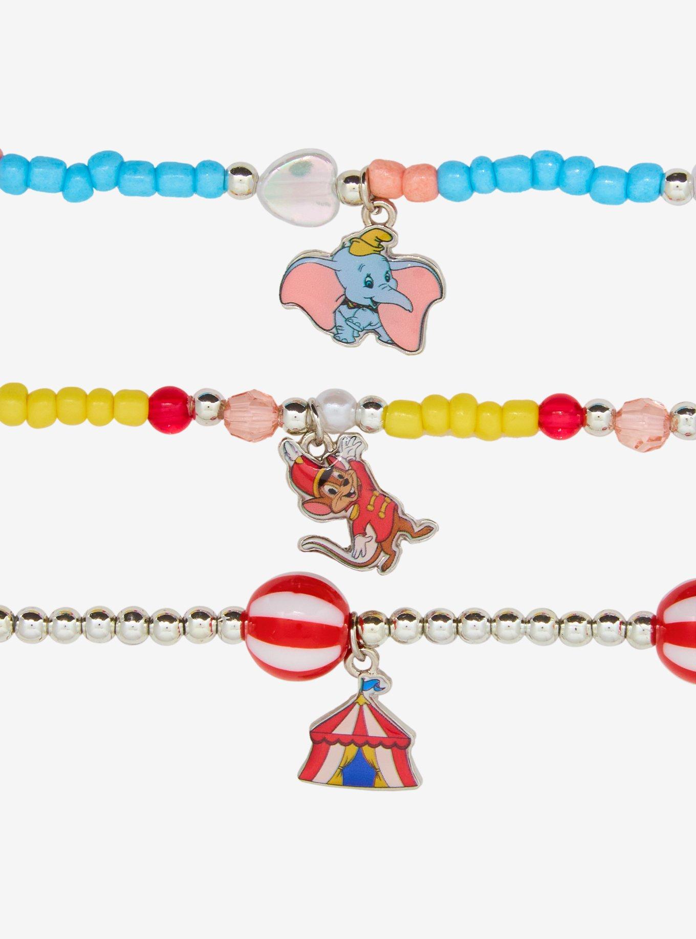 Disney Dumbo Character Bead Bracelet Set, , alternate
