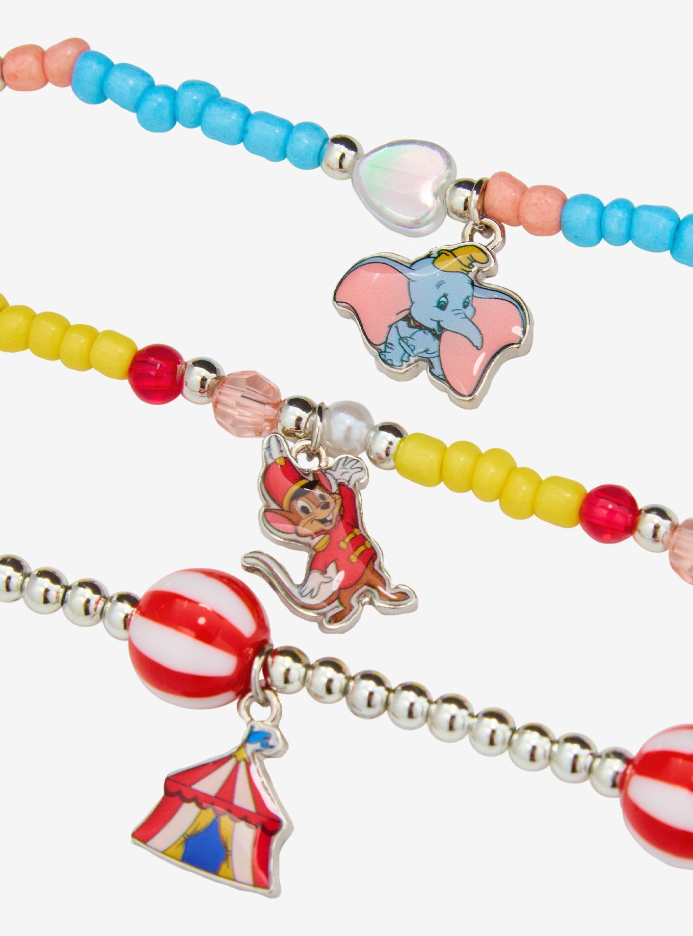 Disney Dumbo Character Bead Bracelet Set, , alternate