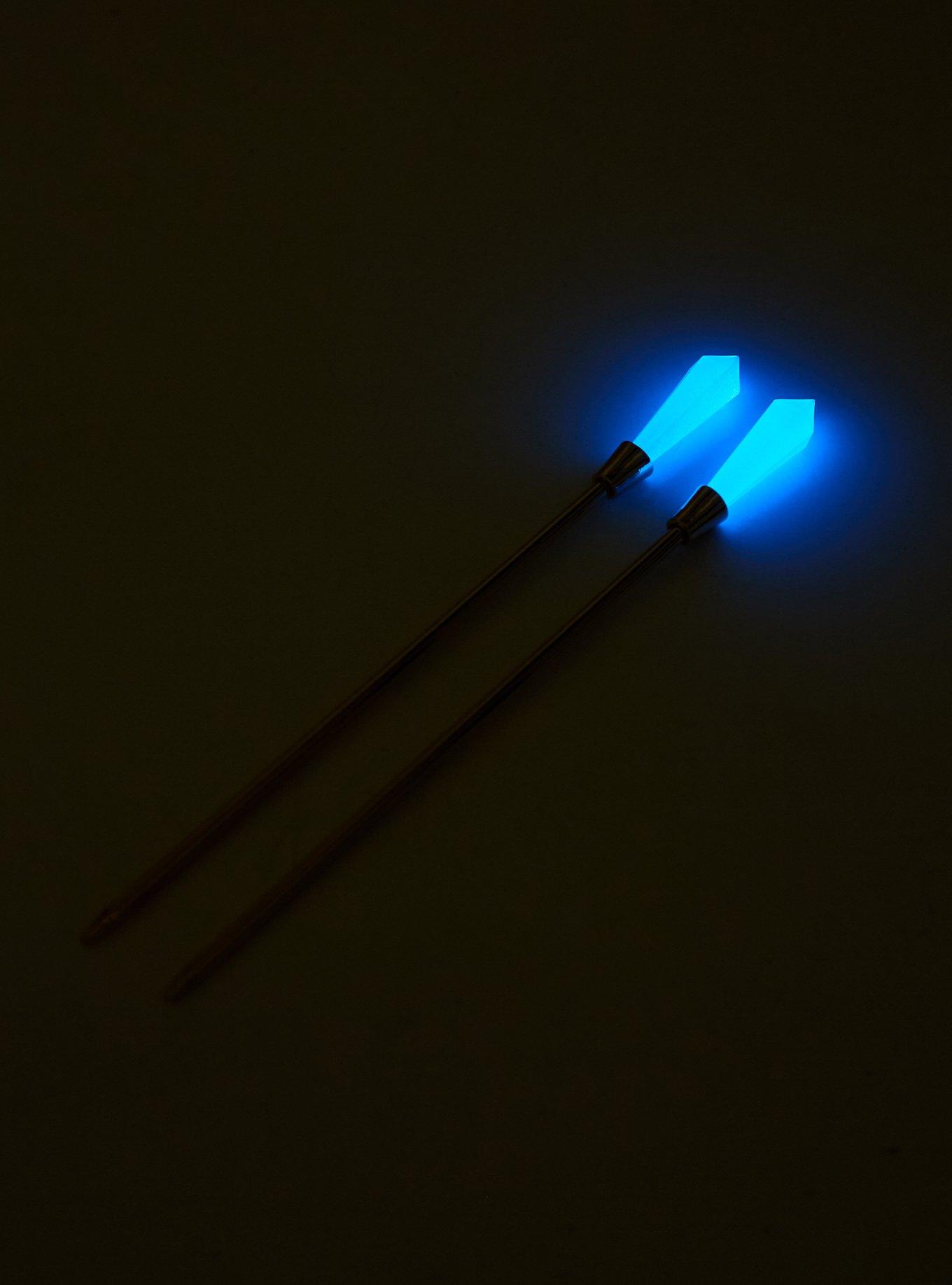 Disney Atlantis: The Lost Empire Crystal Glow-In-The-Dark Hair Stick Set, , alternate