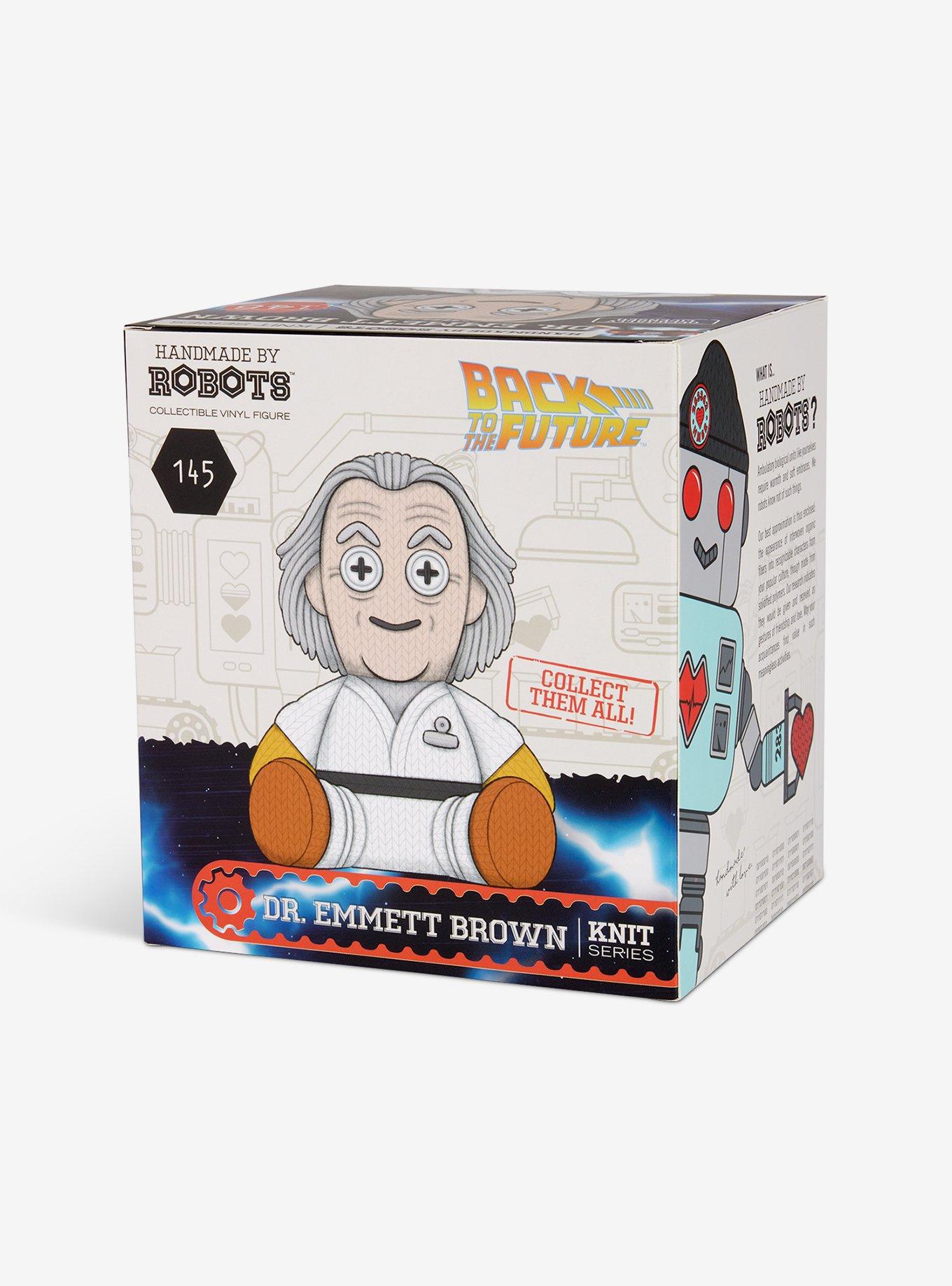 Back to the Future Dr. Brown 145 Handmade by Robots Vinyl Figure, , alternate