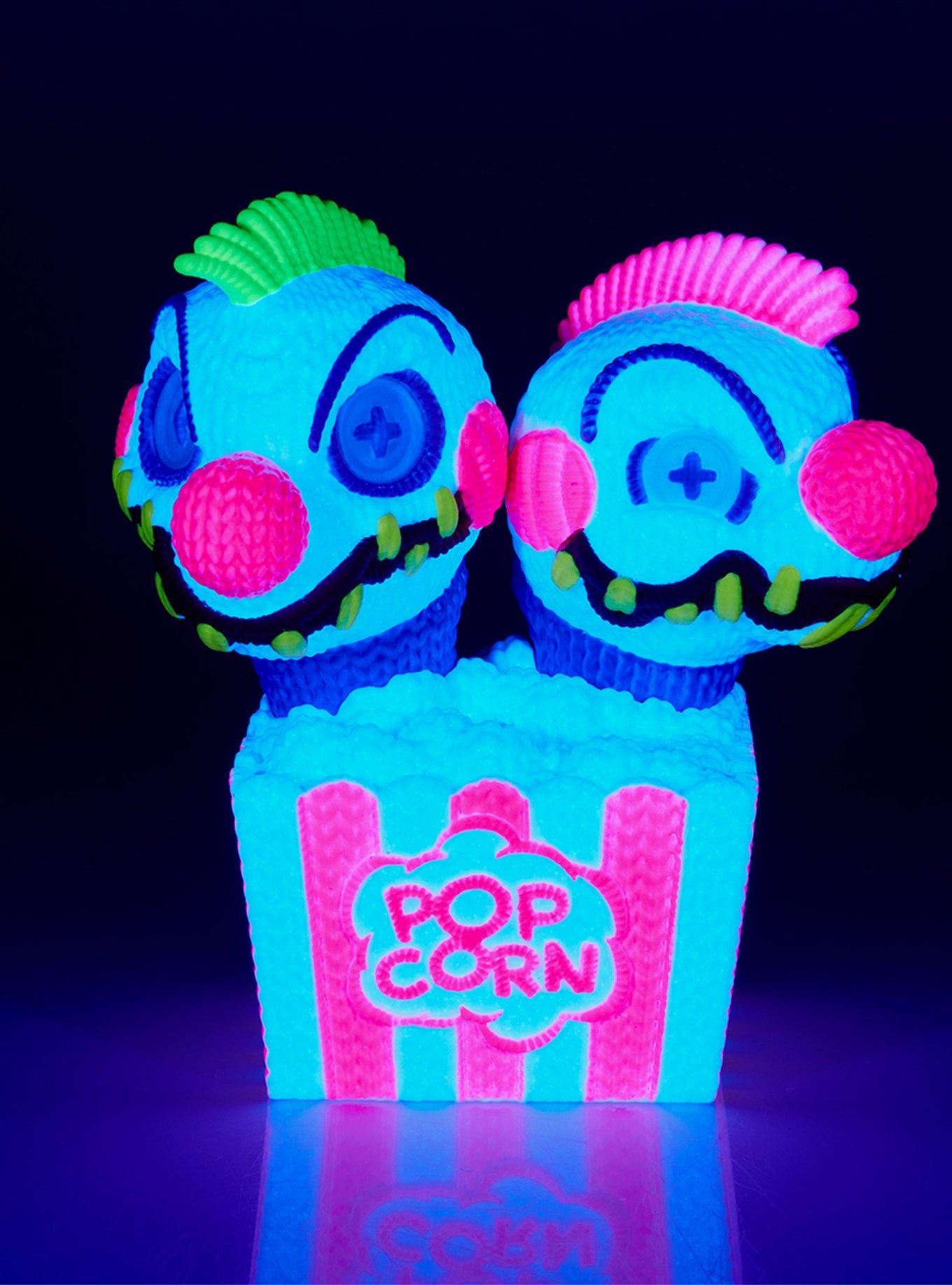 Killer Klowns Popcorn Creature Klowns 109 Limited Edition Blacklight Handmade by Robots Vinyl Figure, , hi-res