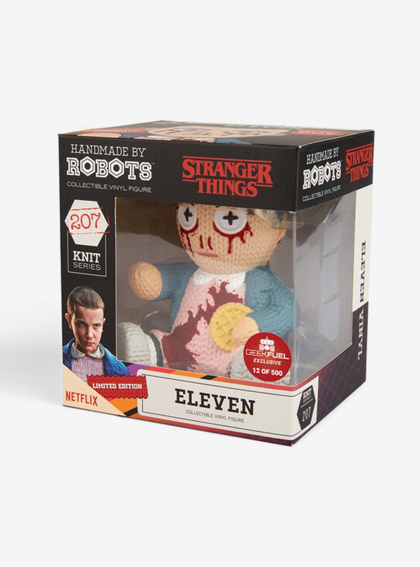 Stranger Things Eleven 207 Limited Edition Bloody Handmade by Robots Vinyl Figure, , alternate