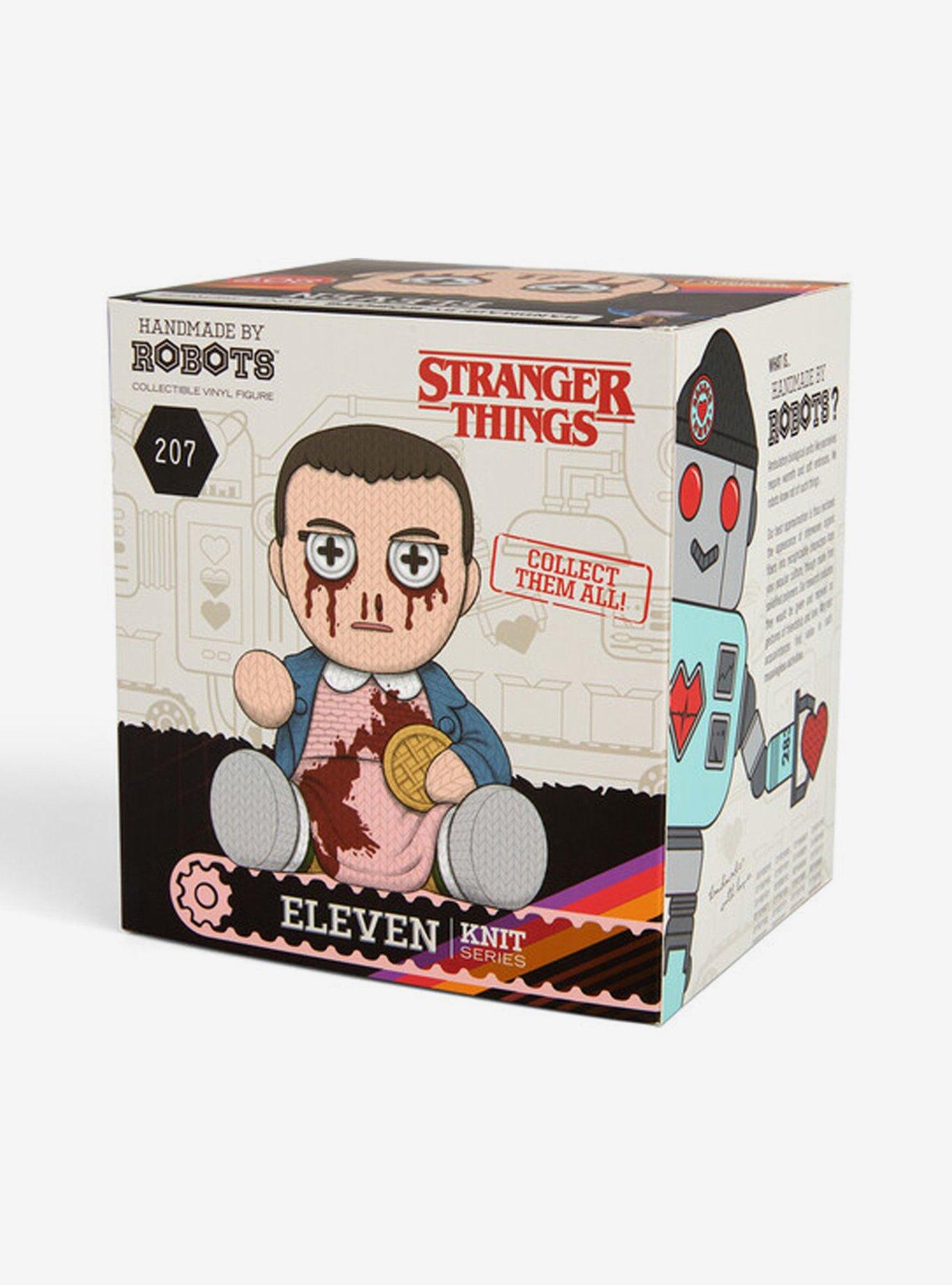 Stranger Things Eleven 207 Limited Edition Bloody Handmade by Robots Vinyl Figure