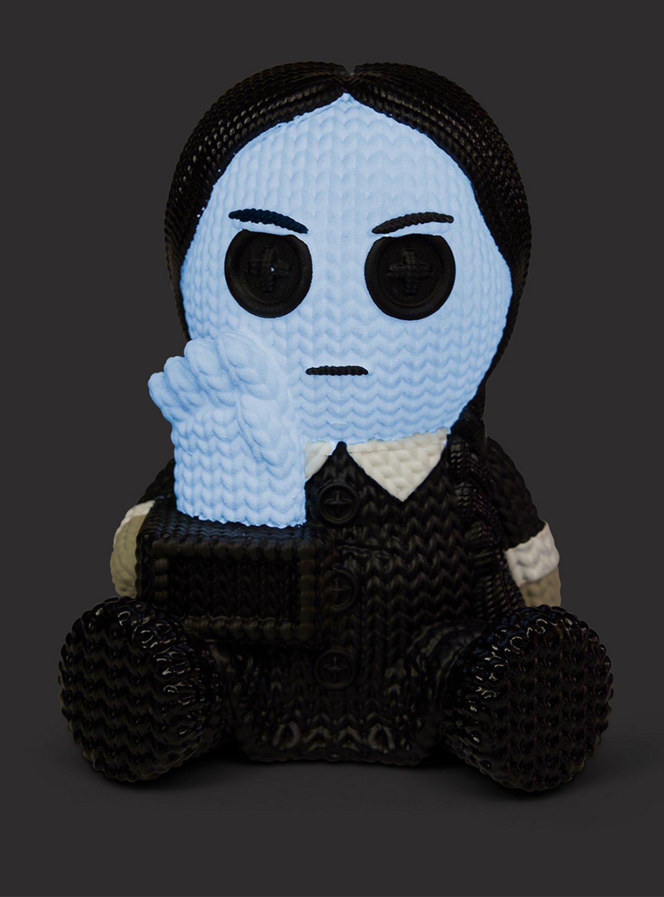 Addams Family Wednesday With Thing 101 Limited Edition Glow In The Dark Handmade by Robots Vinyl Figure, , hi-res