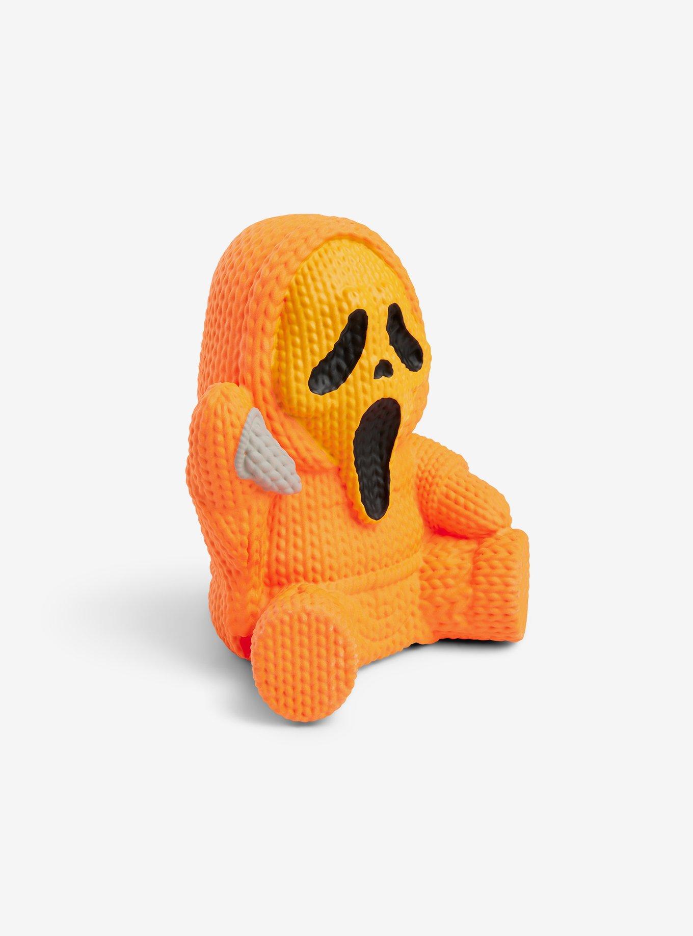 Scream Ghost Face 264 Limited Edition Pumpkin Orange Glow In The Dark Handmade by Robots Vinyl Figure, , alternate