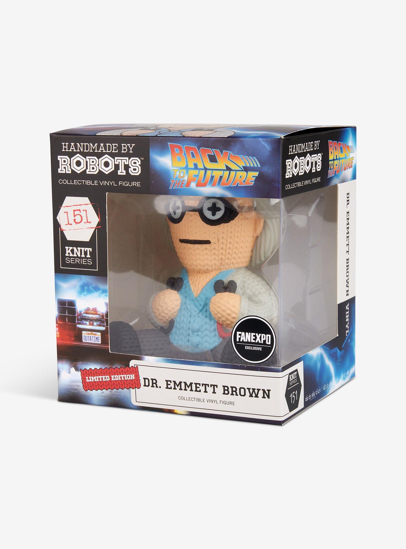 Back to the Future Dr. Brown Cables 151 Limited Edition Handmade by Robots Vinyl Figure, , alternate