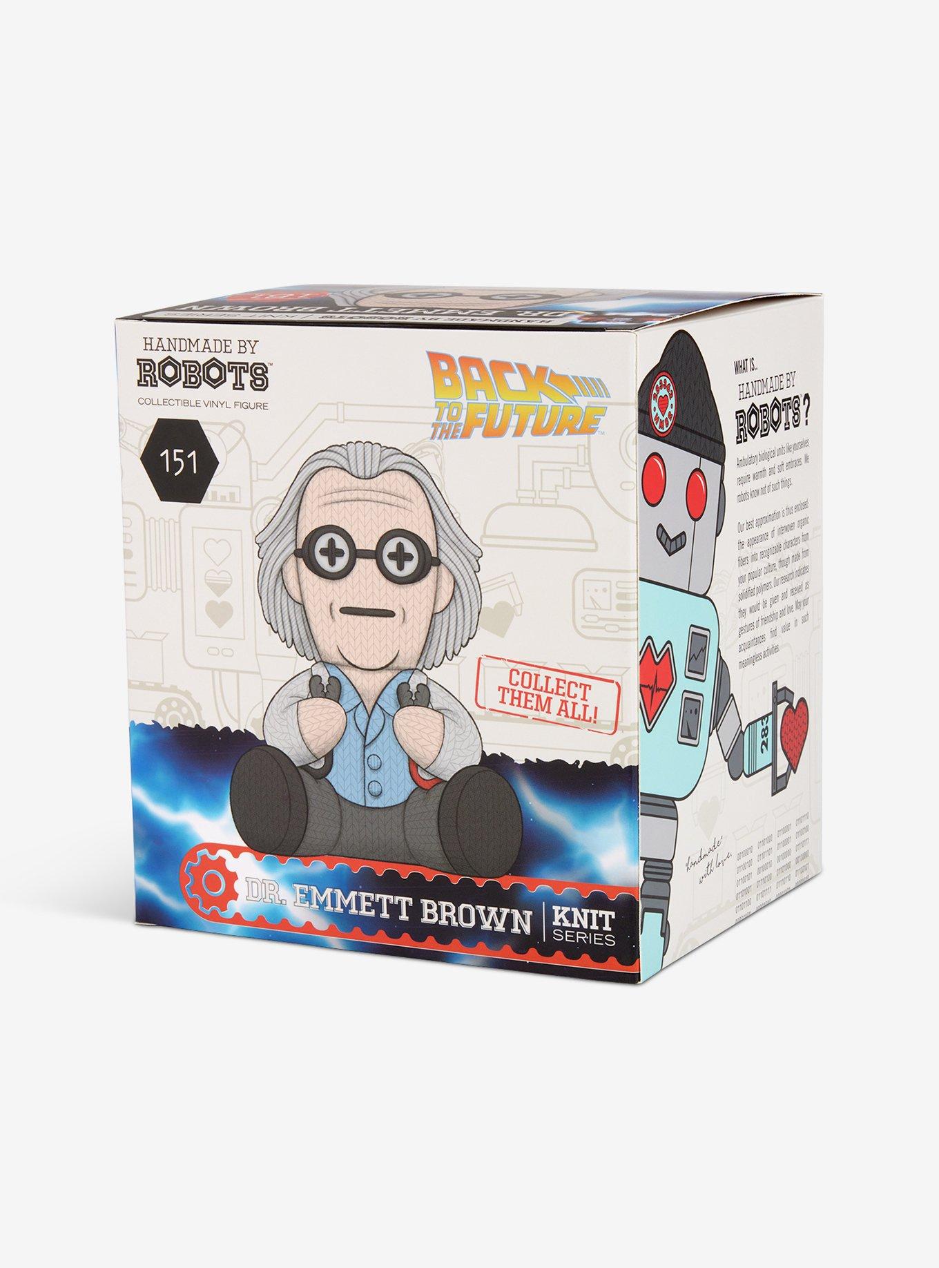 Back to the Future Dr. Brown Cables 151 Limited Edition Handmade by Robots Vinyl Figure, , alternate