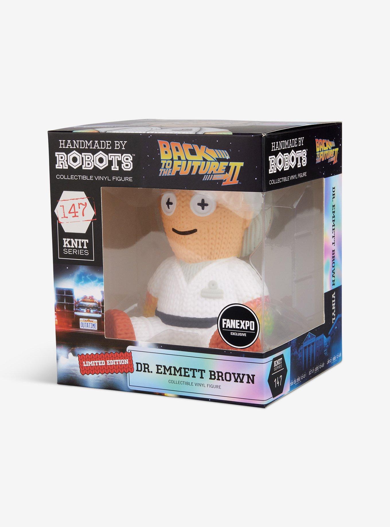 Back to the Future Dr. Brown 147 Limited Edition Shimmer Handmade by Robots Vinyl Figure, , alternate