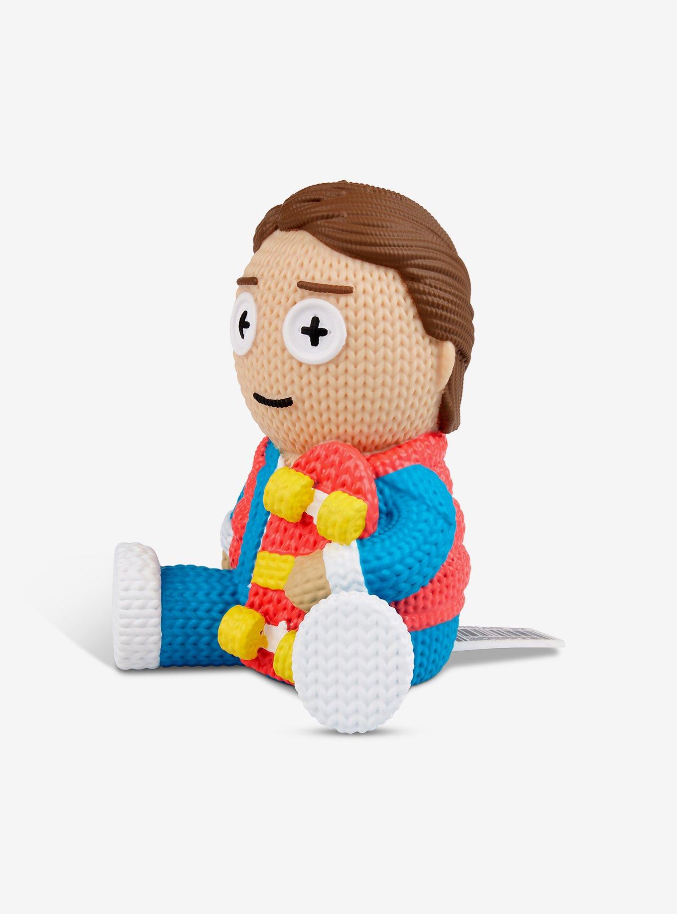 Back to the Future Marty Skateboard 148 Limited Edition Blacklight Handmade by Robots Vinyl Figure, , alternate