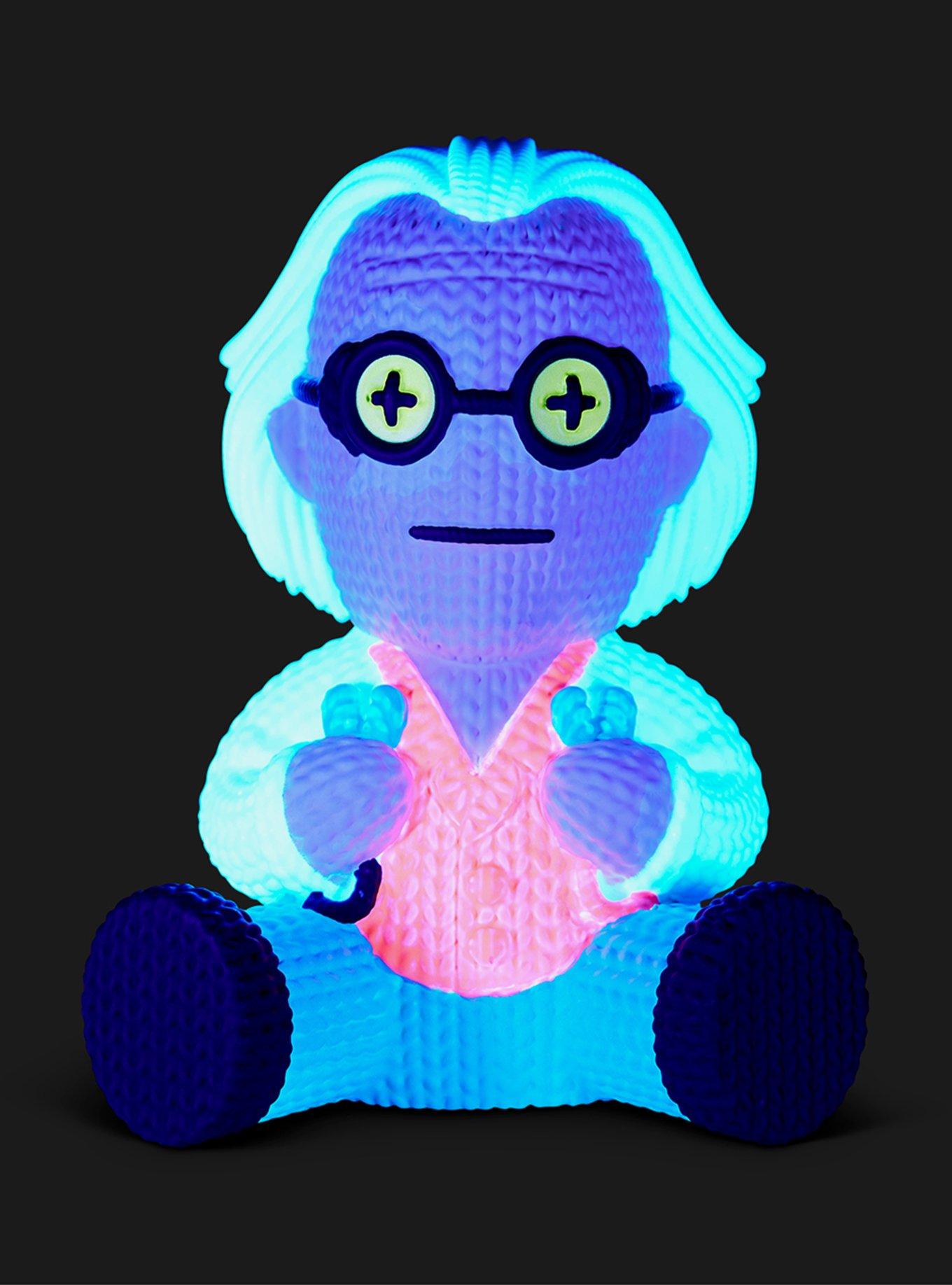 Back to the Future Dr. Brown Cables 149 Limited Edition Blacklight Handmade by Robots Vinyl Figure, , hi-res