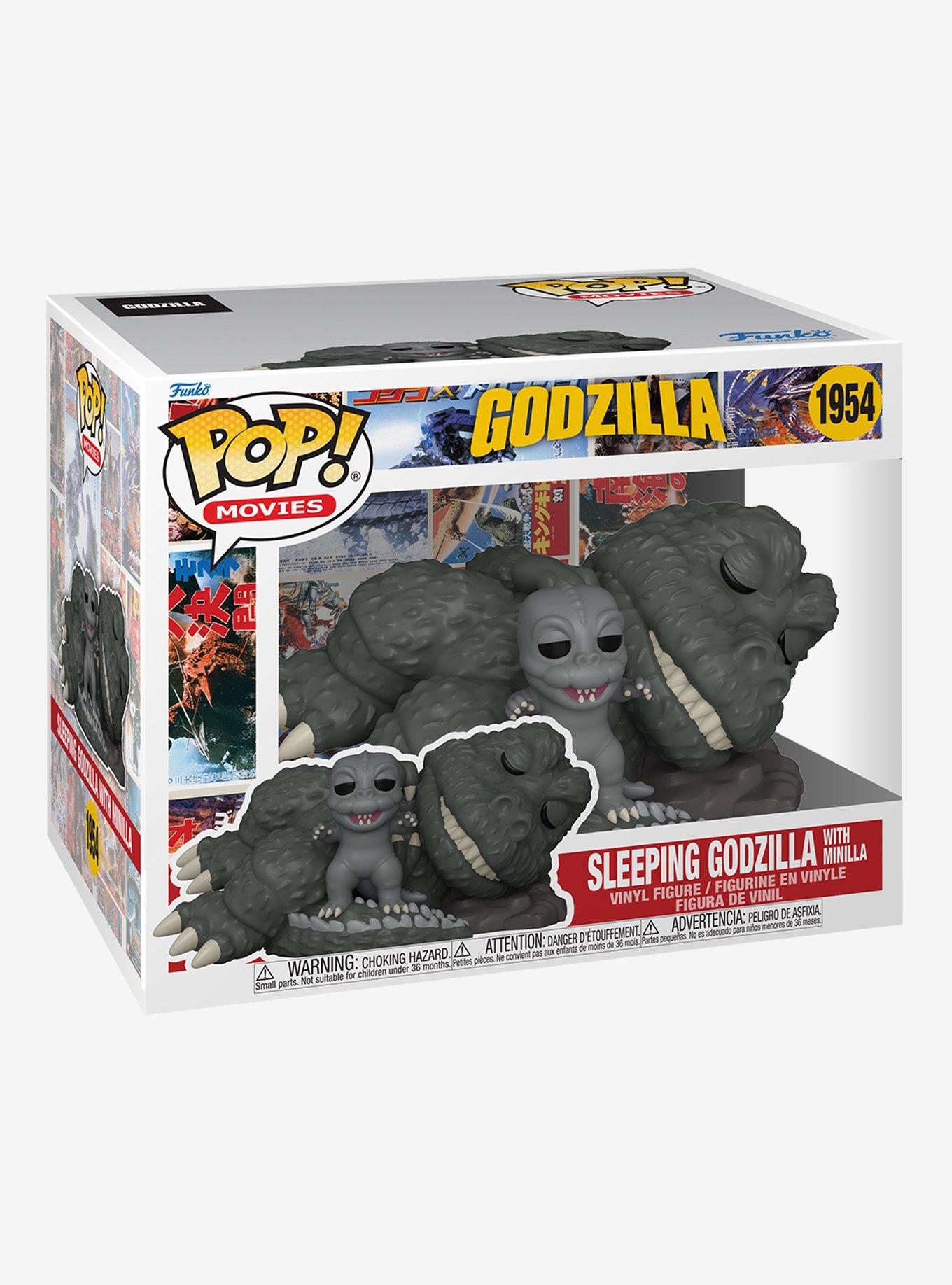 Funko Godzilla Pop! Movies Sleeping Godzilla With Minilla Vinyl Figure, , hi-res