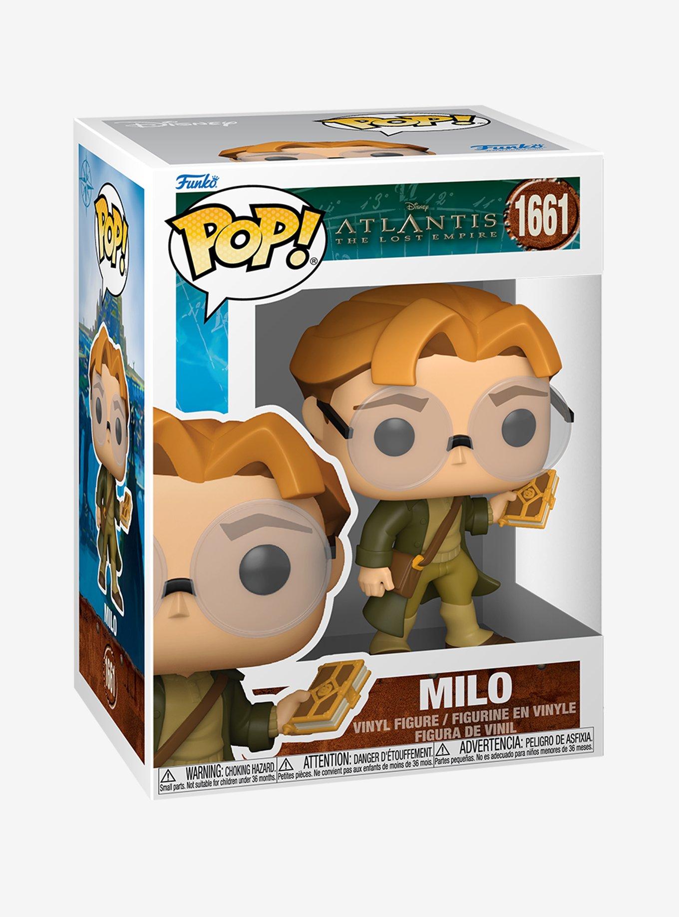 Funko Disney Atlantis: The Lost Empire Pop! Animation Milo Vinyl Figure, , hi-res