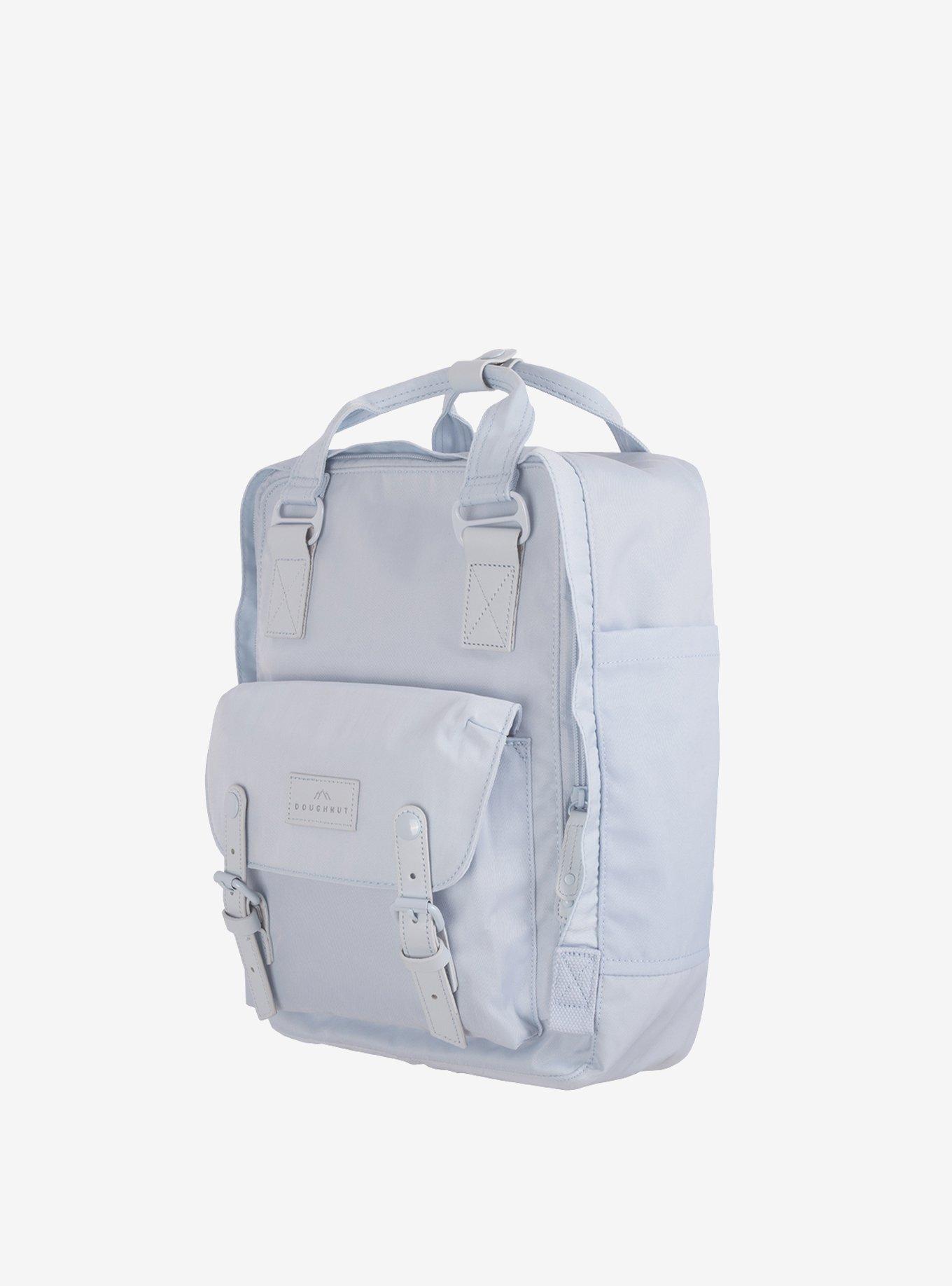 Doughnut Macaroon Pastel Series Blue Lotus Backpack, , alternate