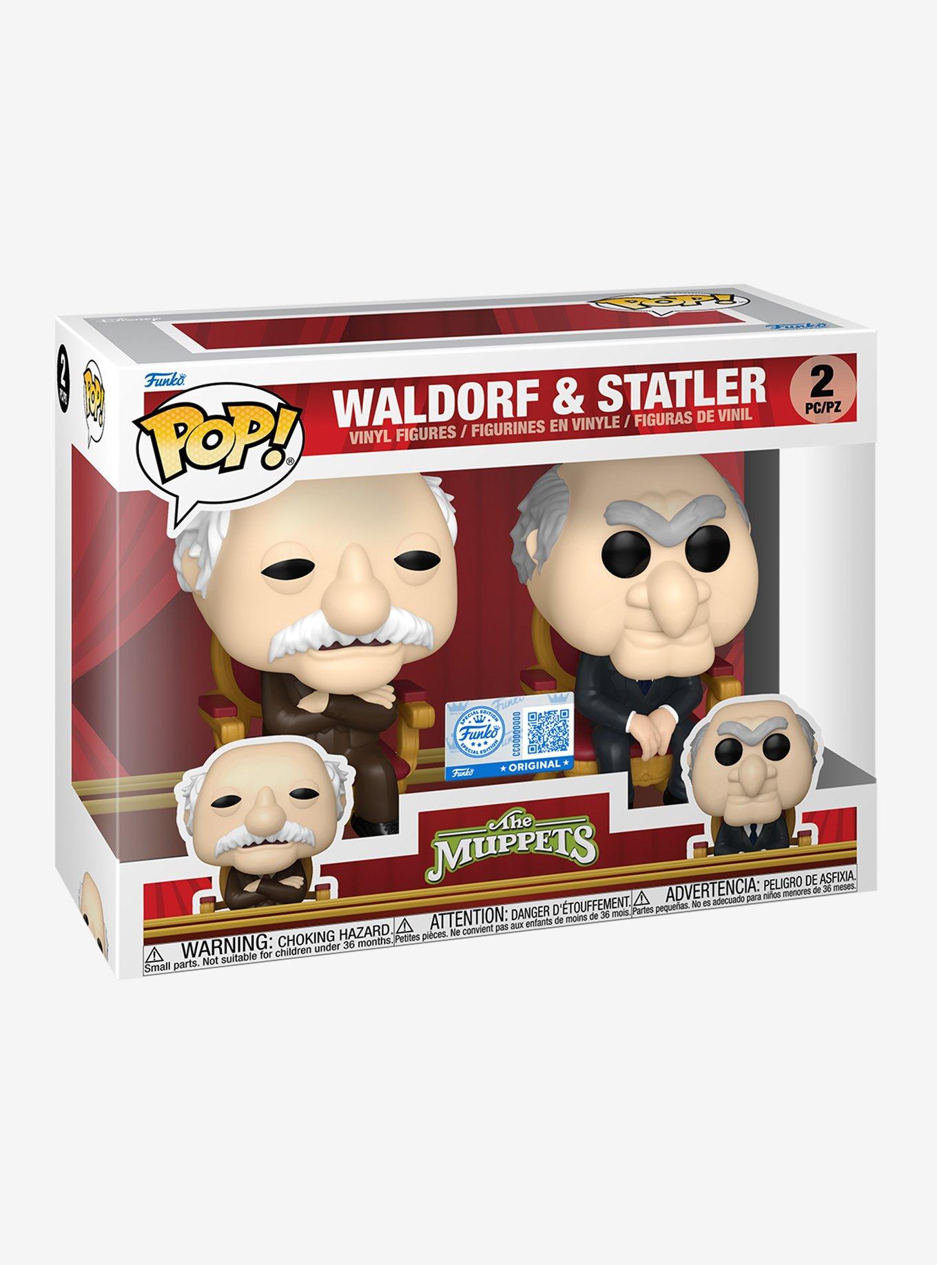 Funko Disney The Muppets Pop! Waldorf & Statler Vinyl Figure Set, , hi-res