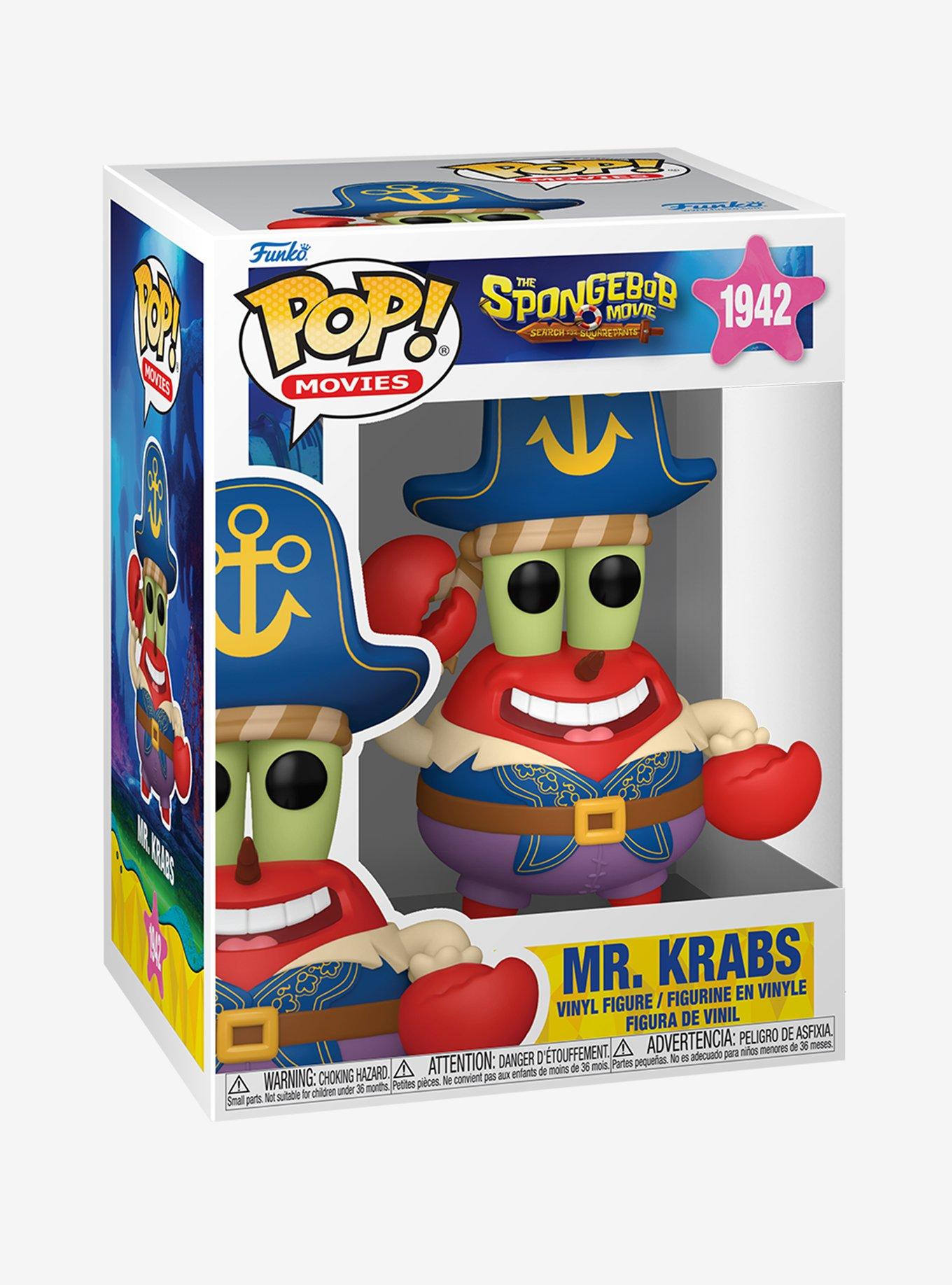 Funko The SpongeBob Movie: Search For SquarePants Pop! Movies Mr. Krabs Pirate Vinyl Figure, , hi-res