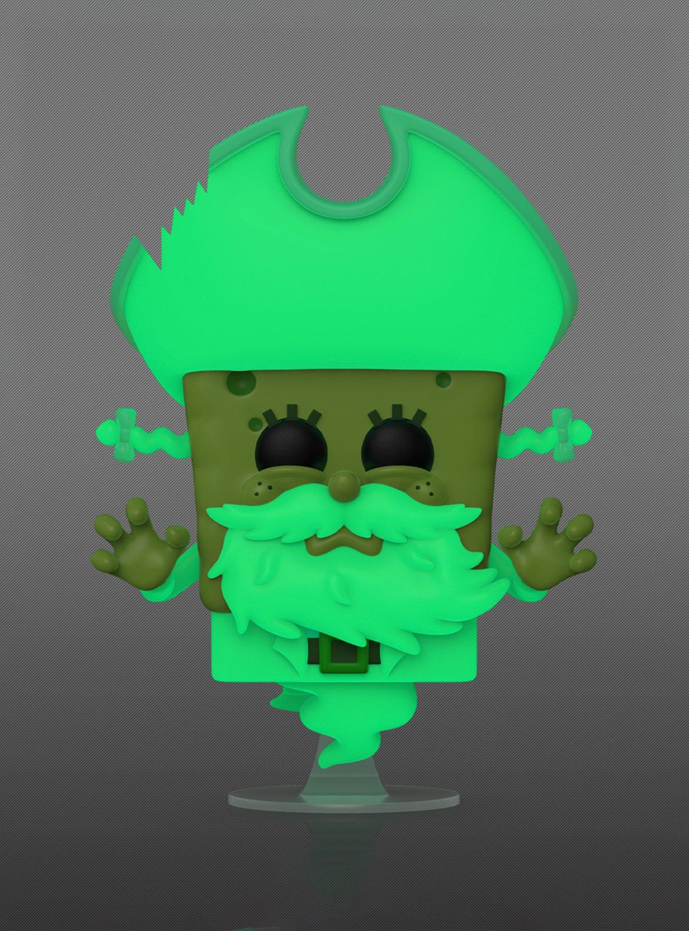 Funko The SpongeBob Movie: Search For SquarePants Pop! Movies SpongeBob As The Flying Dutchman Glow-In-The-Dark Vinyl Figure, , hi-res